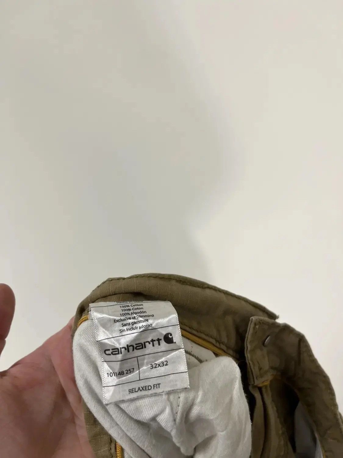 Carhartt Vintage Carhartt Y2K American Hype Work Baggy Cargo Pants Size US 32 / EU 48 - 11 Thumbnail