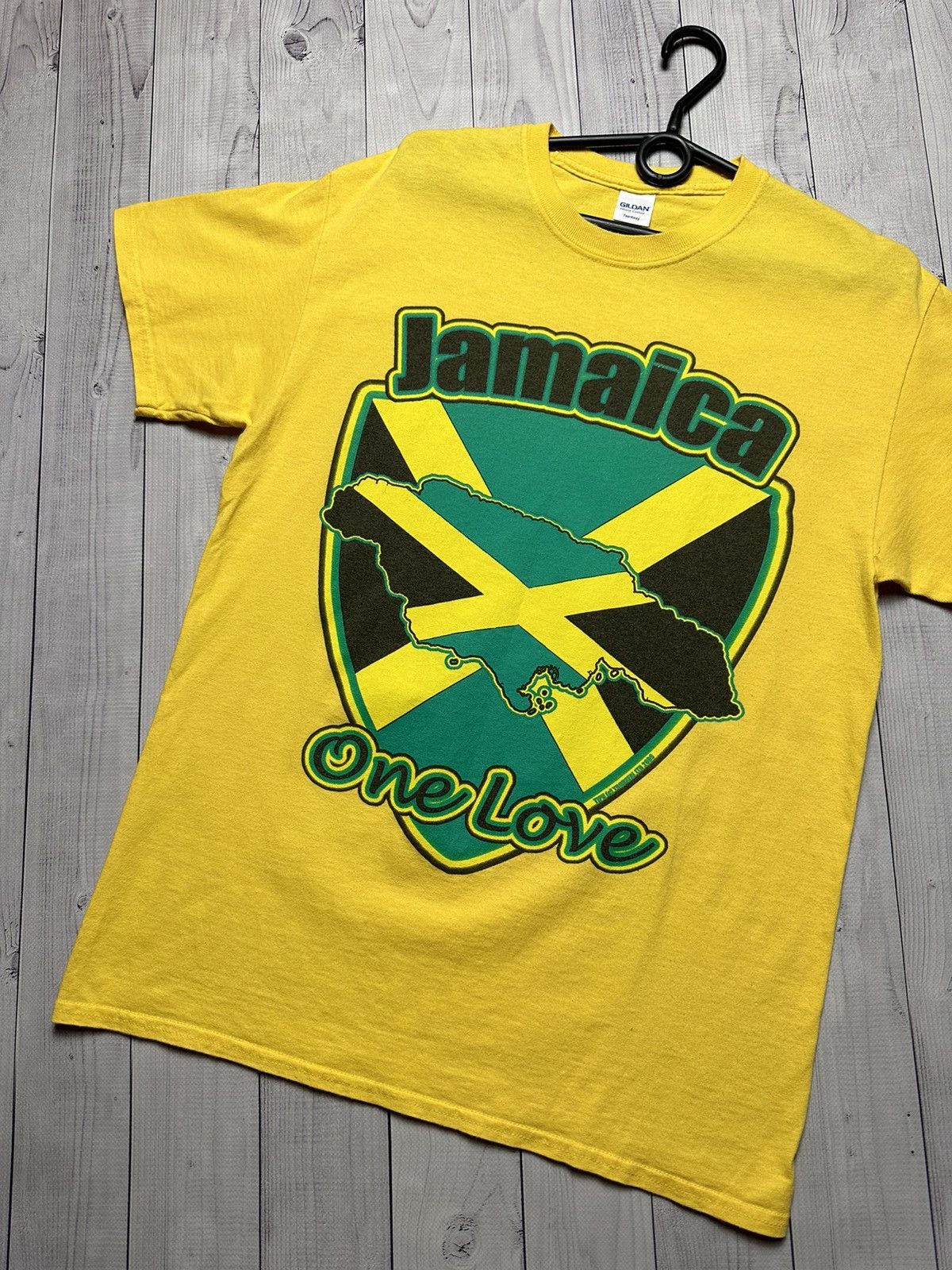 Vintage Vintage Jamaica soccer tee big logo size M Size US M / EU 48-50 / 2 - 2 Thumbnail