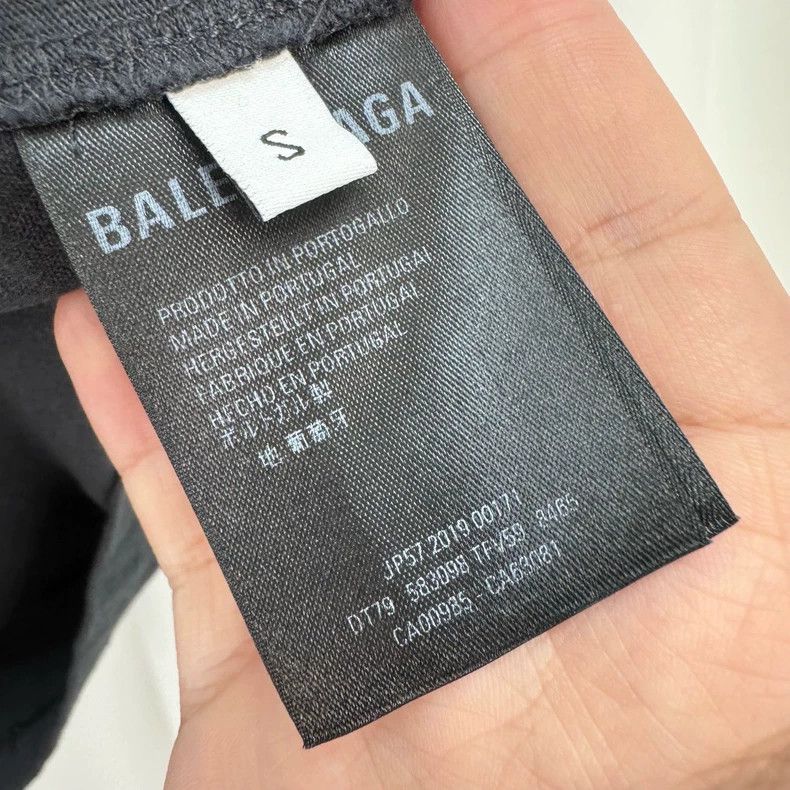 Balenciaga Balenciaga Jelly Letter Print Short Sleeve Size US S / EU 44-46 / 1 - 6 Thumbnail