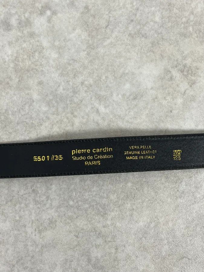 Pierre Cardin Pierre Cardin Python Brown Leather Belt Size ONE SIZE - 8 Thumbnail