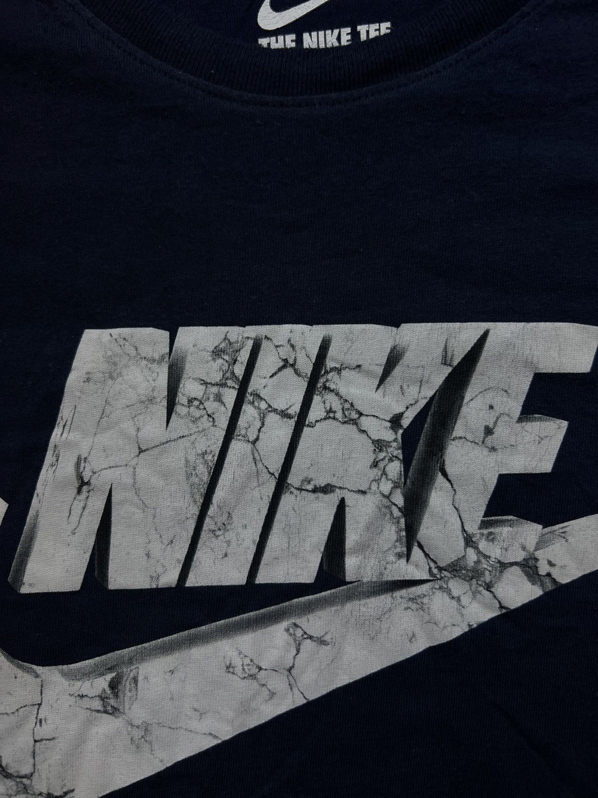 Nike × Vintage 90’s NIKE BIG SWOOSH LOGO Y2K TEE Size US XL / EU 56 / 4 - 3 Thumbnail