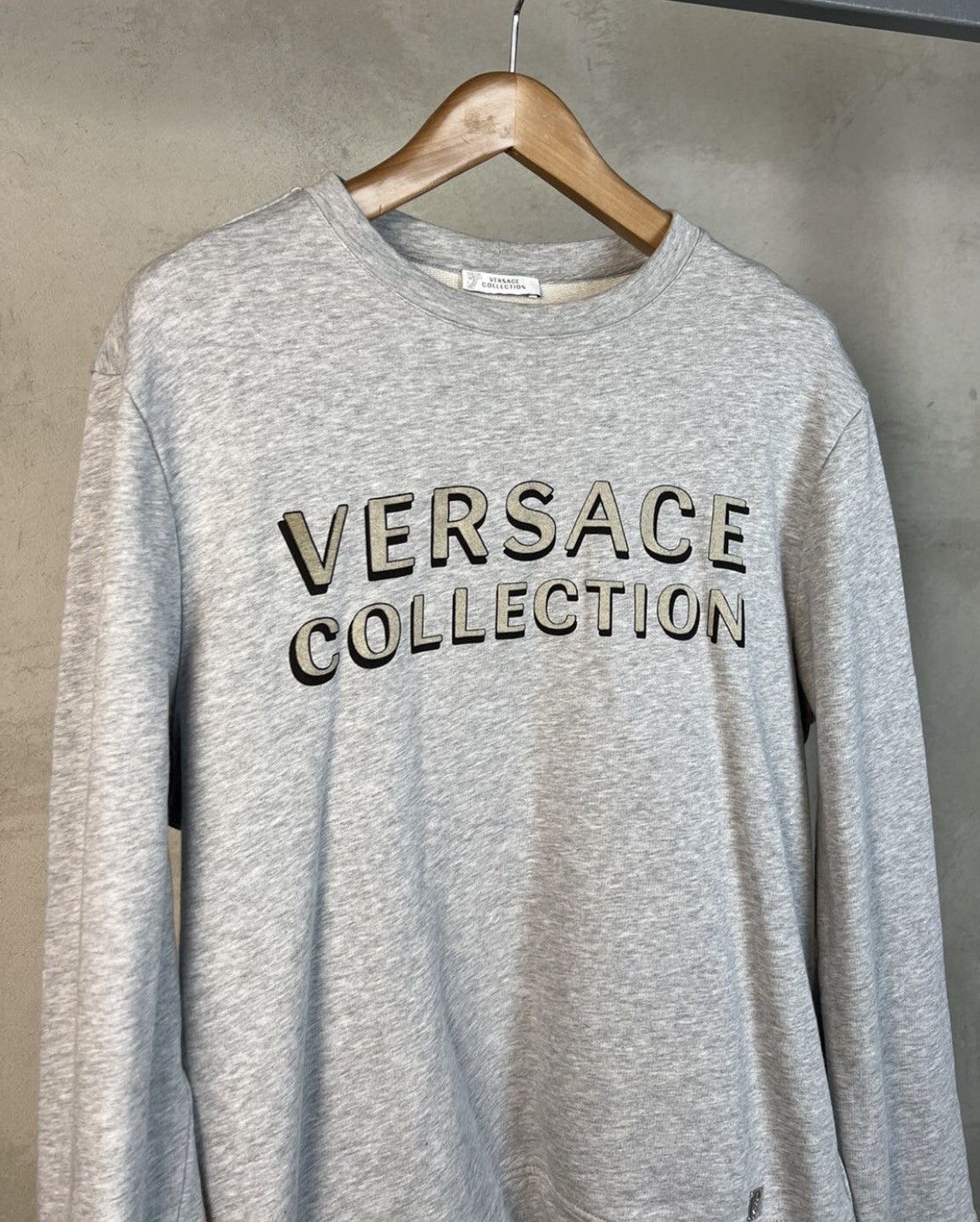 Versace × Versace Jeans Couture × Versus Versace •Free shipping• Versace Collection Sweatshirts Big Logo Size US L / EU 52-54 / 3 - 1 Thumbnail