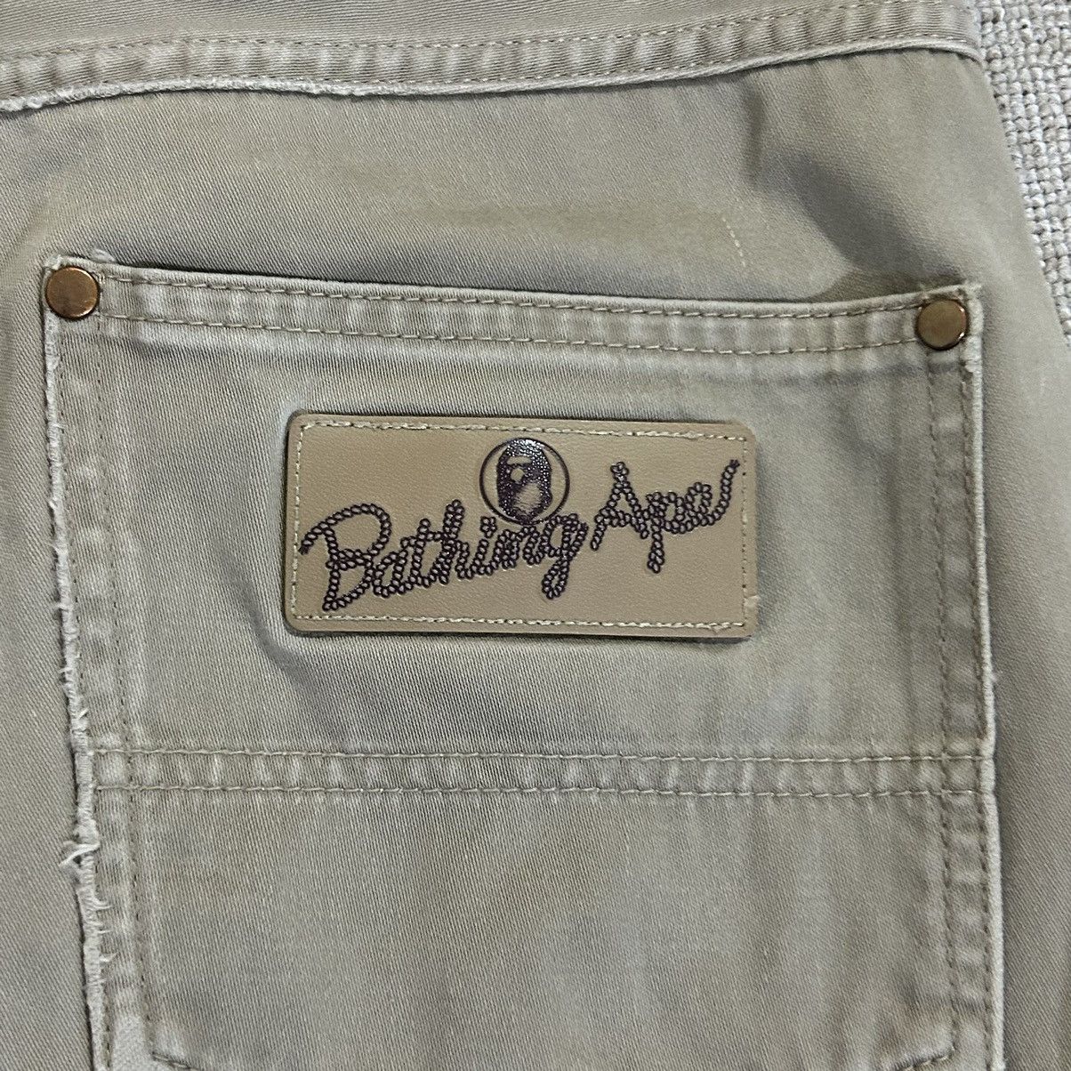Bape Chino Pants Size US 33 - 4 Thumbnail