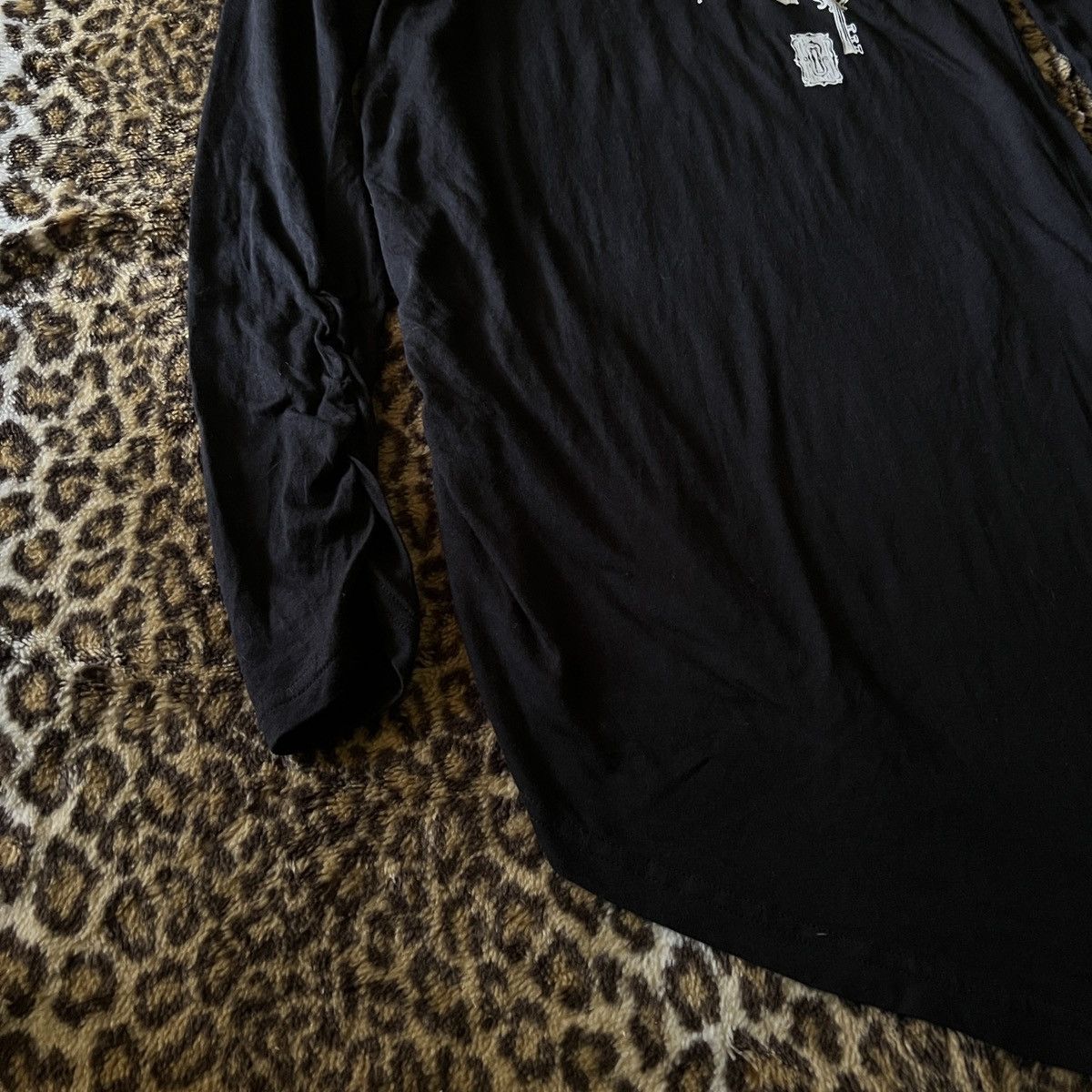 Japanese Brand Black Peace Now Black asymmetrical long sleeve t-shirt Size US M / EU 48-50 / 2 - 4 Thumbnail