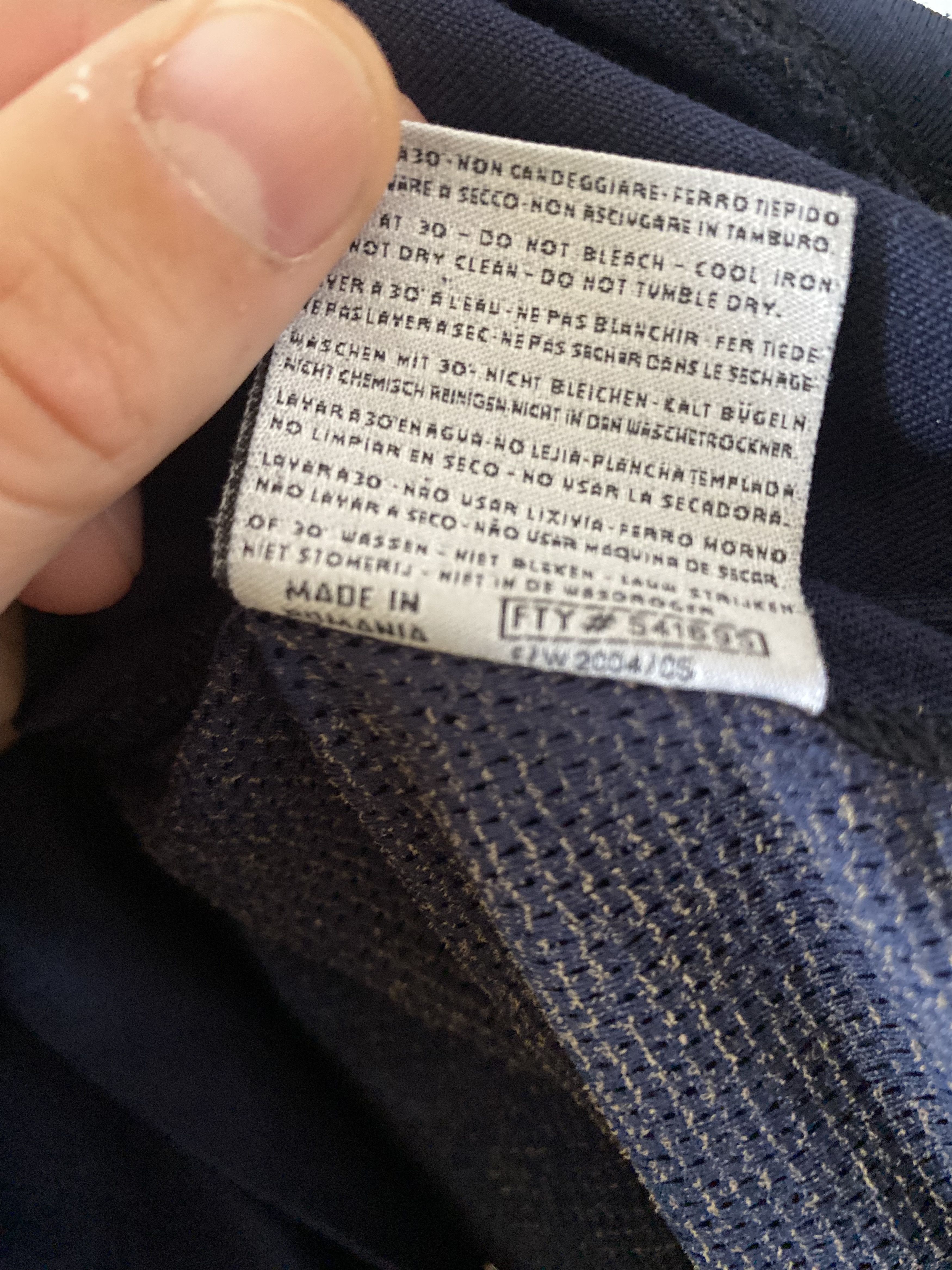 Kappa Vintage TOTTENHAM HOTSPUR 2004 - 2005 - Kappa - S - UNIQUE Size US S / EU 44-46 / 1 - 6 Thumbnail