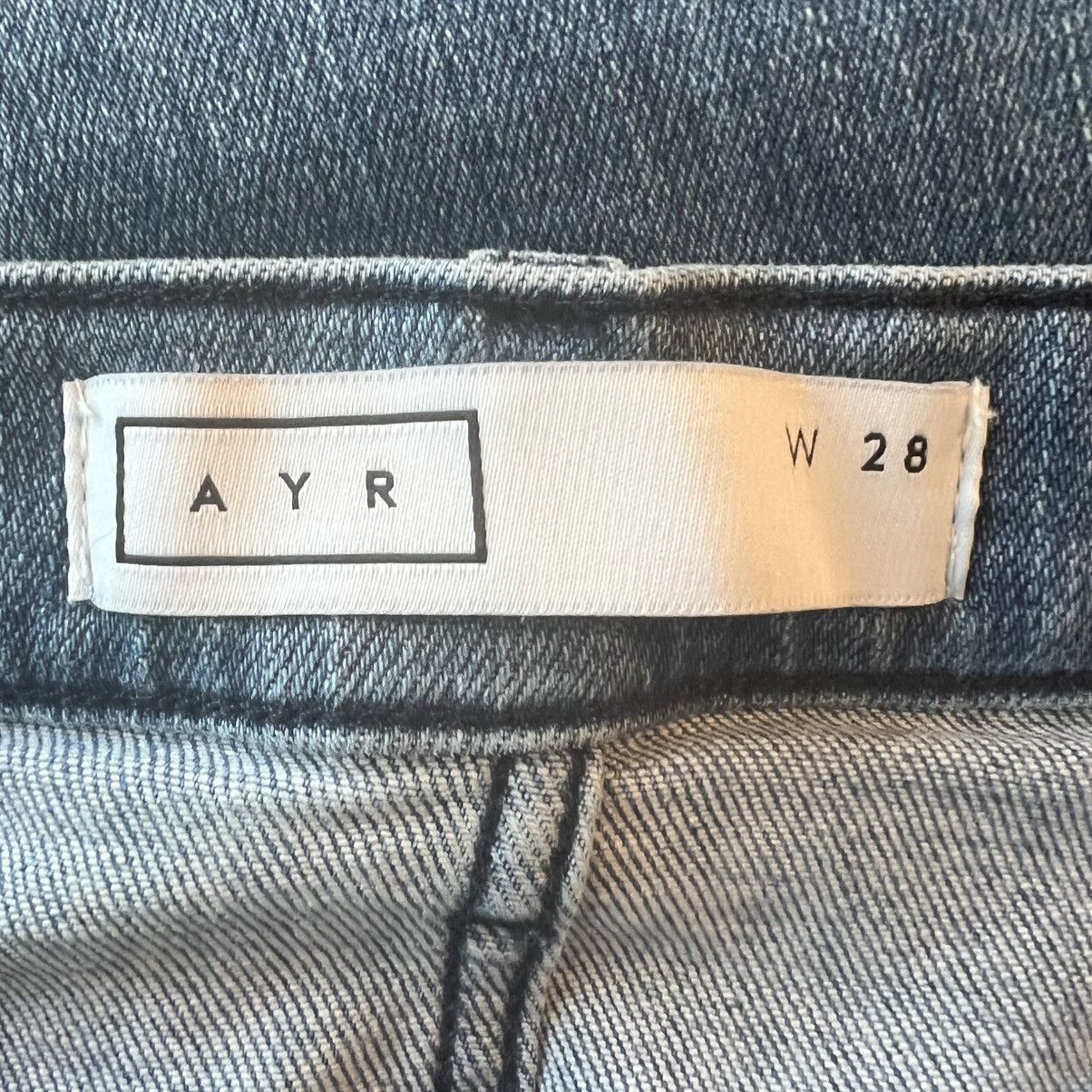 AYR AYR The Bomb Pop High Rise Straight Leg Jeans - Size 28 Size 28" / US 6 / IT 42 - 4 Thumbnail