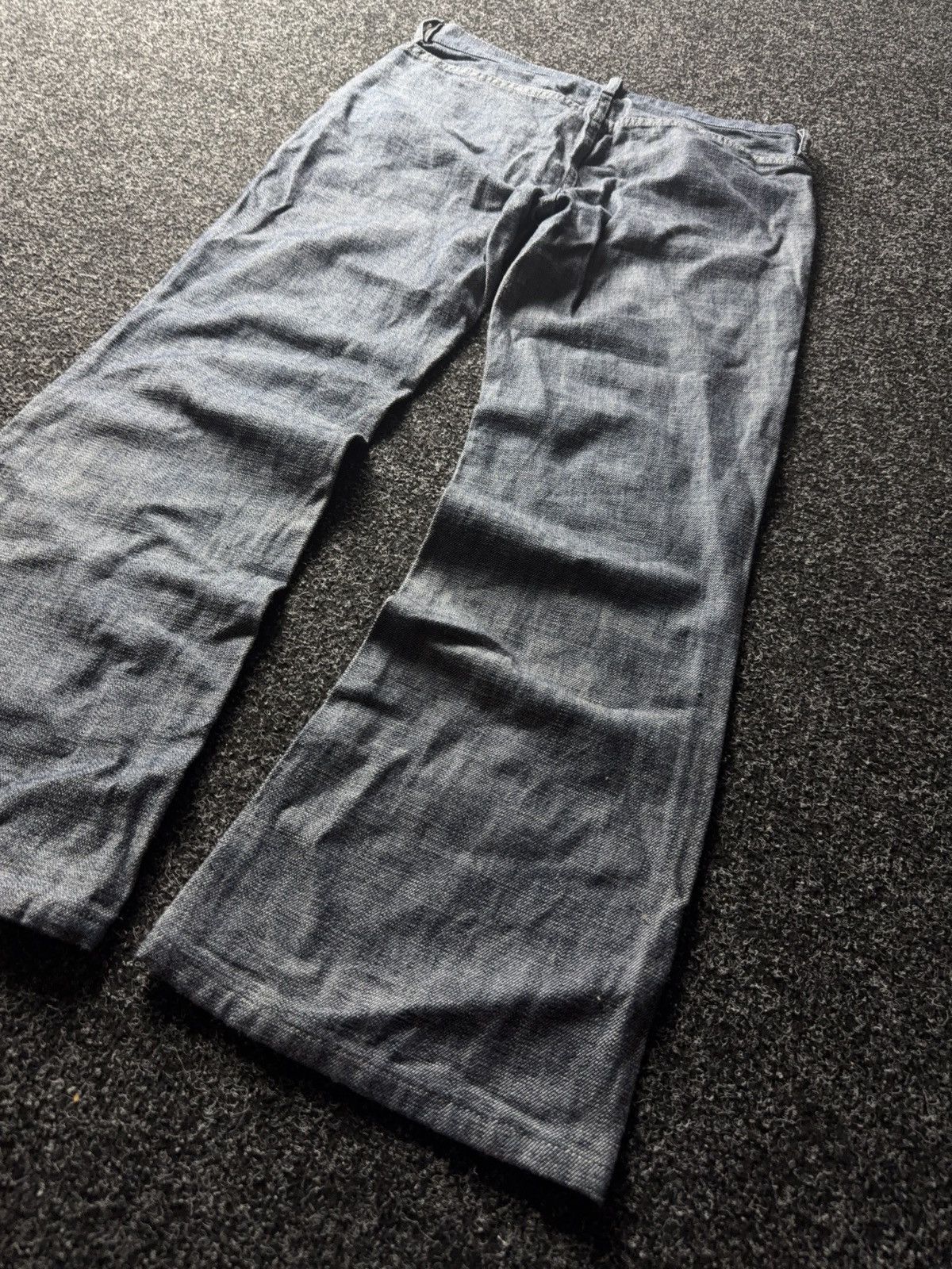Designer × Diesel Vintage Diesel Flared Jeans Made in Italy Y2K Low Rise Size 30" / US 8 / IT 44 - 11 Thumbnail
