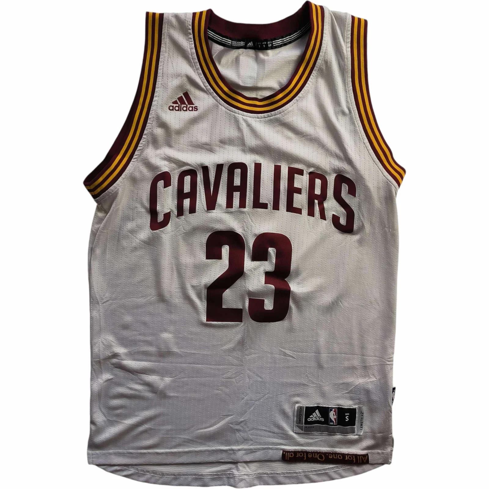 Adidas Cleveland Cavaliers LeBron James Rev30 home NBA jersey S Size US S / EU 44-46 / 1 - 1 Thumbnail