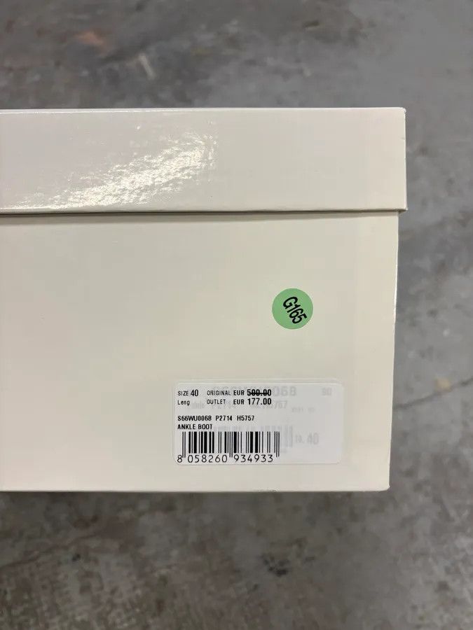 Maison Margiela Margiela Painted White Boots Size US 7 / EU 40 - 11 Thumbnail