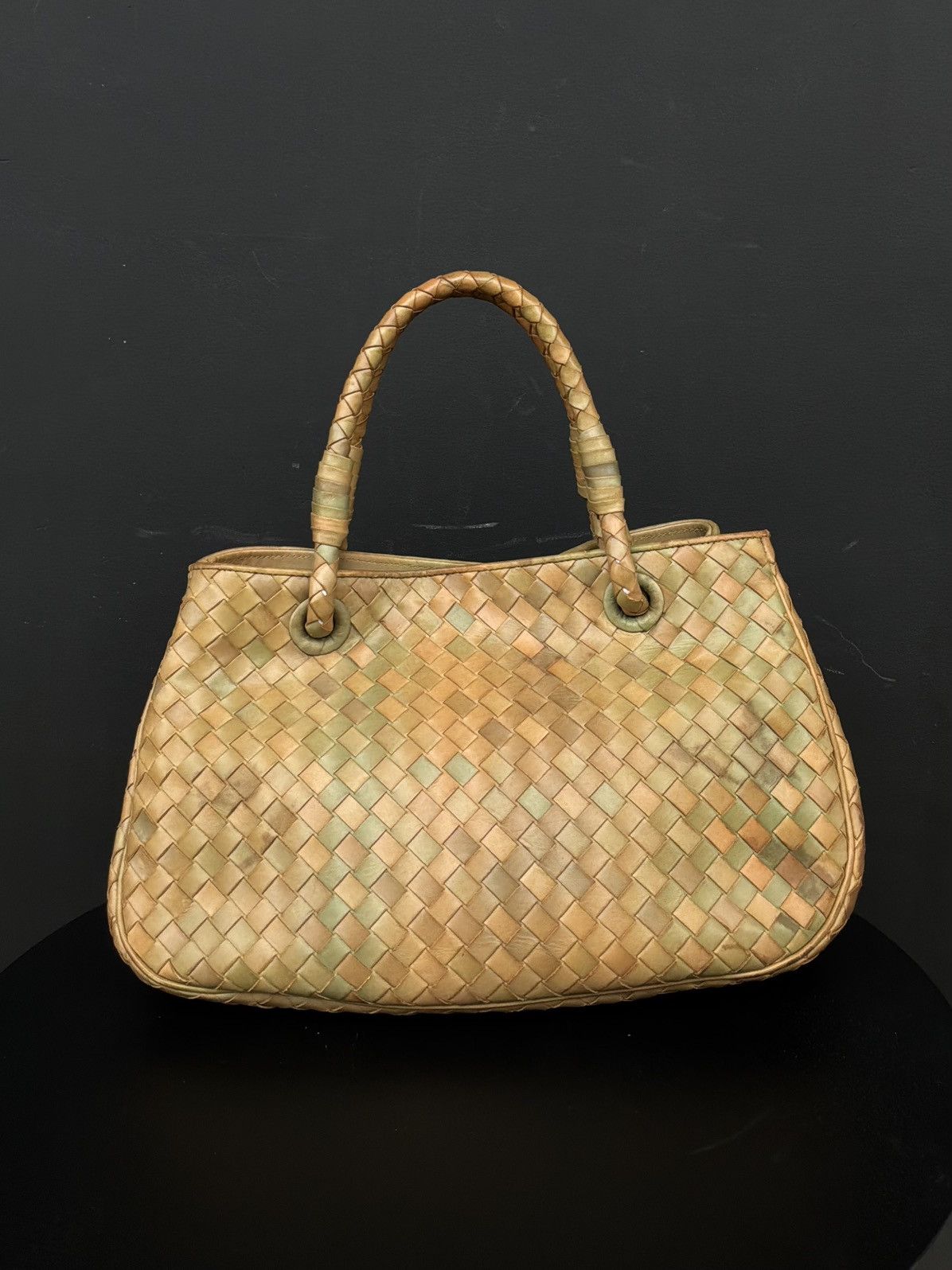 Bottega Veneta Bottega Veneta - Intrecciato Small Nappa Leather Handbag Size ONE SIZE - 2 Thumbnail
