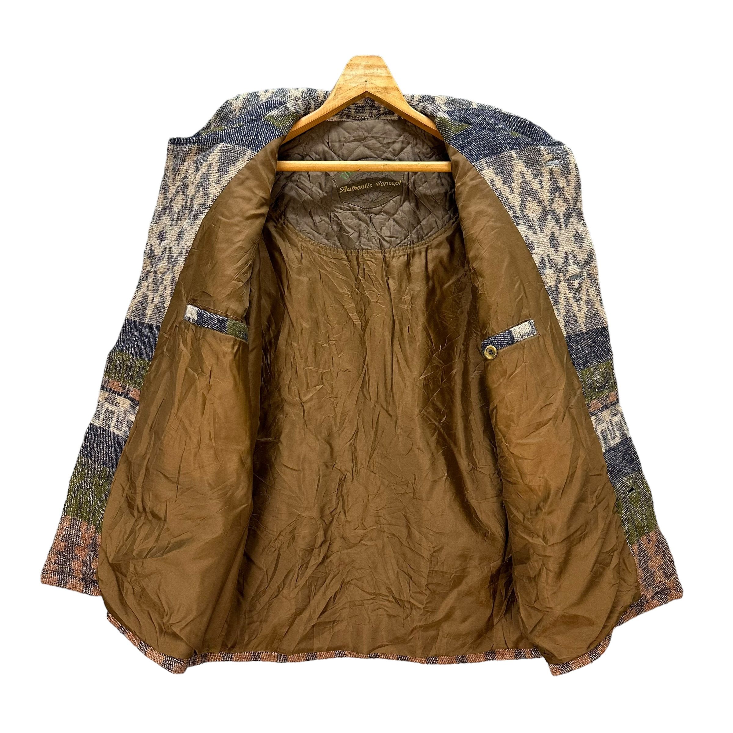 90's TREK & TRAVEL Fullprint Casual Jacket #A37-0853