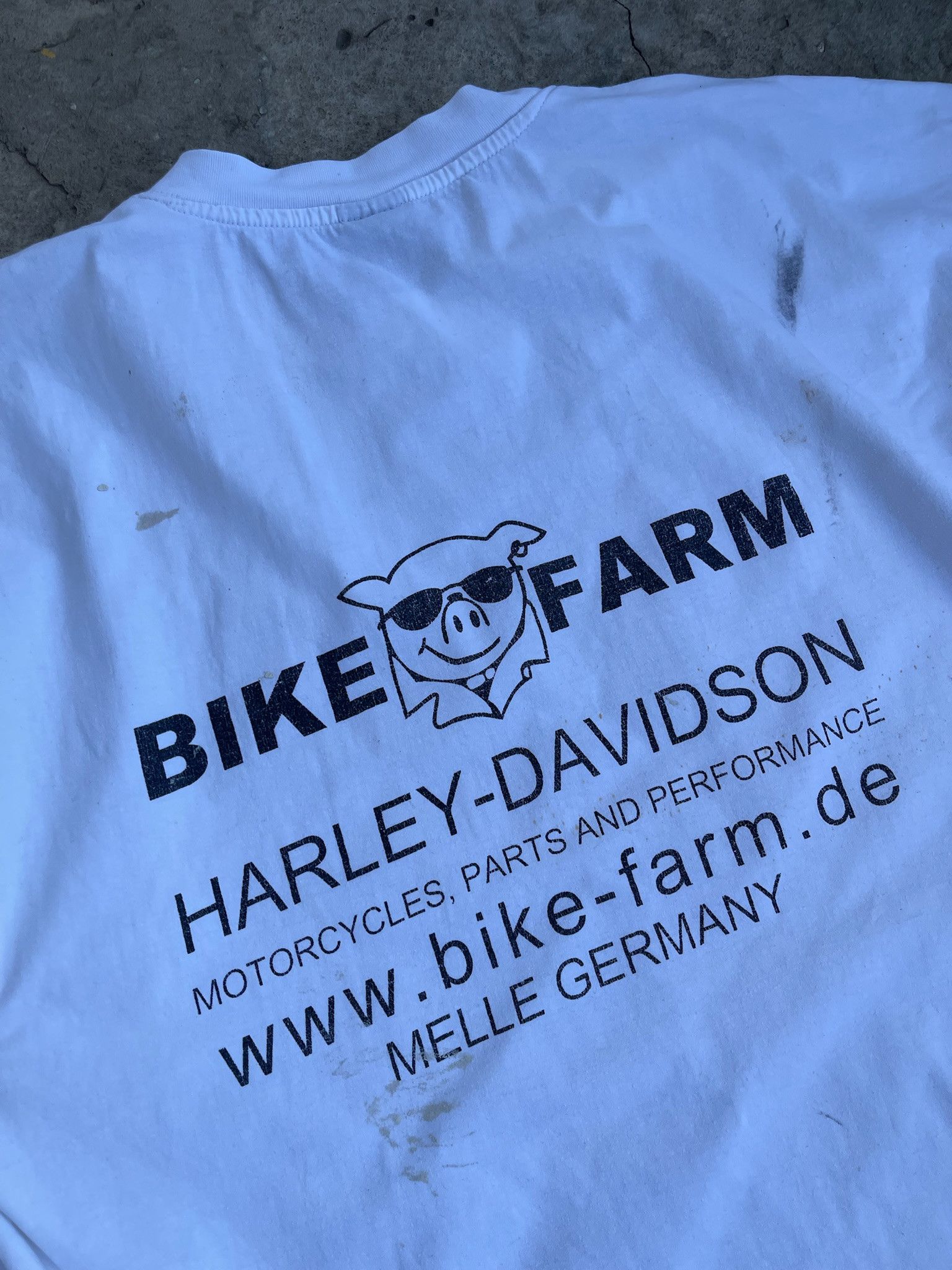 Harley Davidson vintage harley davidson grunge distressed tee Size US XXL / EU 58 / 5 - 13 Thumbnail
