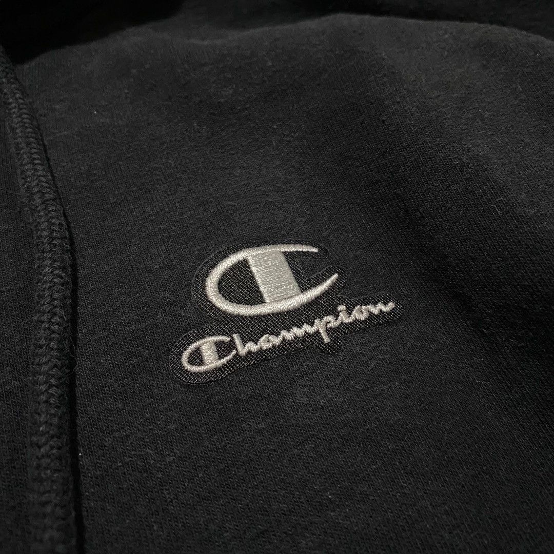 Champion Champion classic fleece black zip hoodie Size US L / EU 52-54 / 3 - 3 Thumbnail