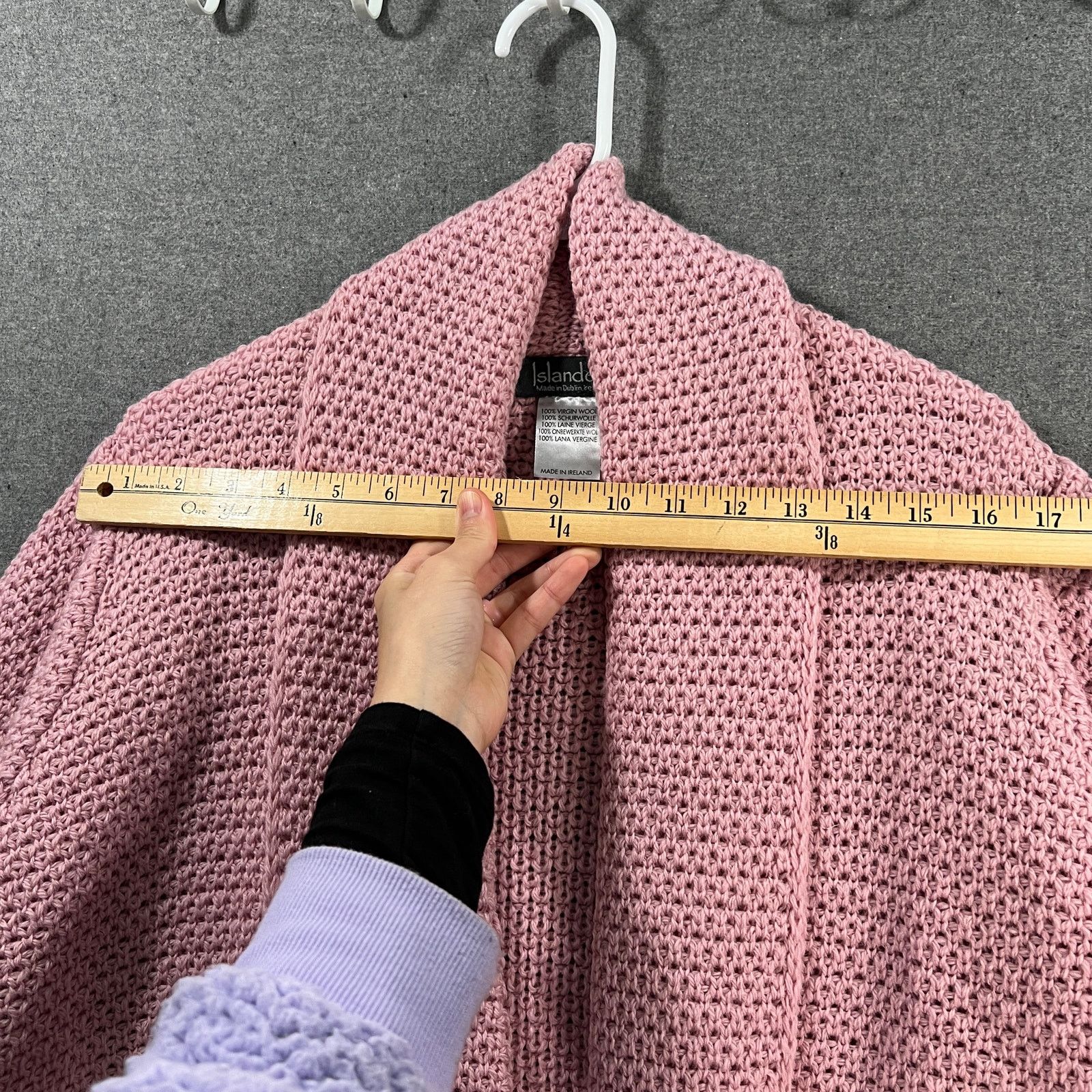Other Islander Regular Merino Wool Deen Front Duster Cardigan Size XL / US 12-14 / IT 48-50 - 4 Thumbnail