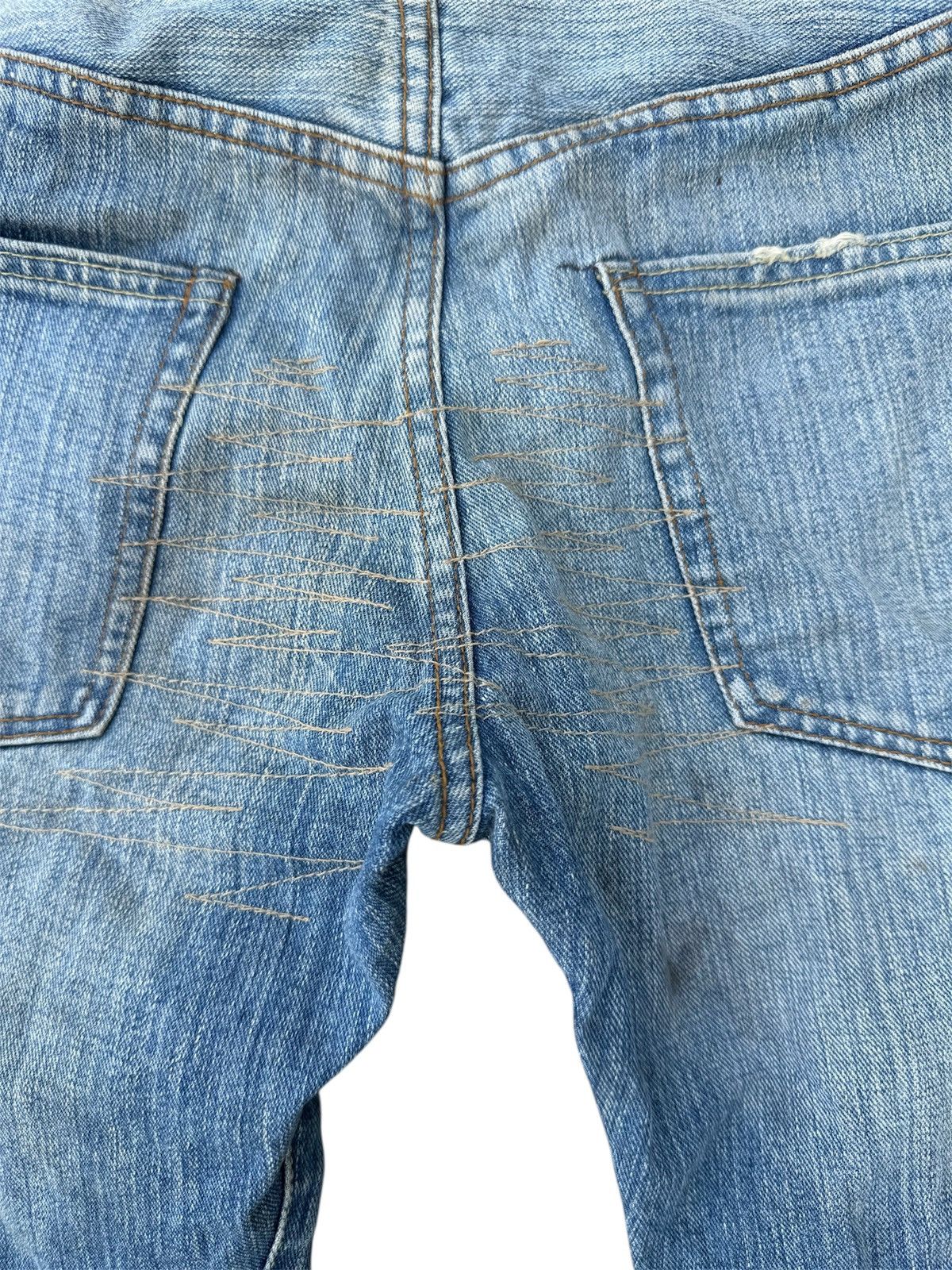 Japanese Brand × Kapital JAPAN BRAND CRIGINAL DISTRESS PATCHWORK KURT COBAIN DESIGN Size US 30 / EU 46 - 8 Thumbnail