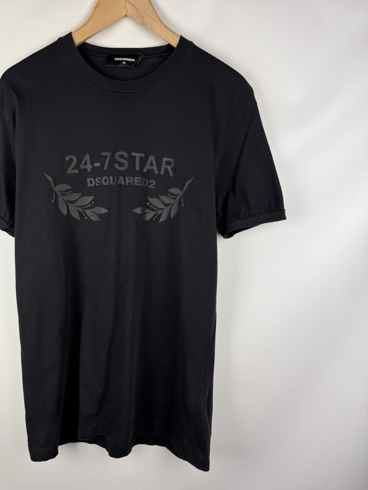 Dsquared2 Dsquared Men’s Graphic Print Short Sleeve Cotton T Shirt Size US XL / EU 56 / 4 - 3 Thumbnail