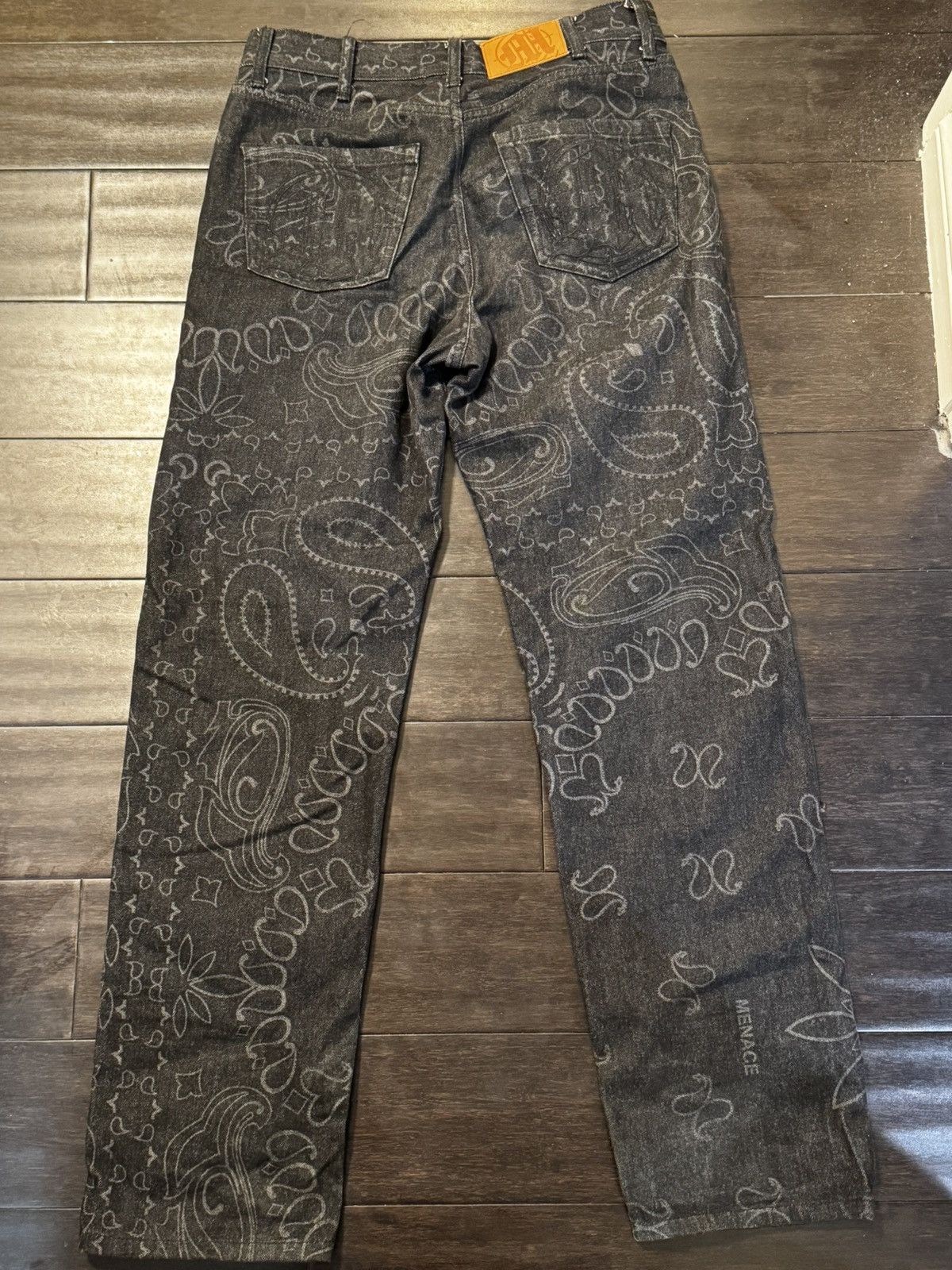 Menace Menace Paisley Denim Size US 30 / EU 46 - 2 Thumbnail
