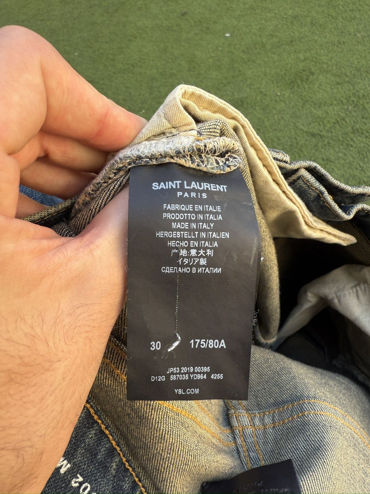 Saint Laurent Paris Hedi Slimane x Saint Laurent Paris Size US 29 - 5 Thumbnail