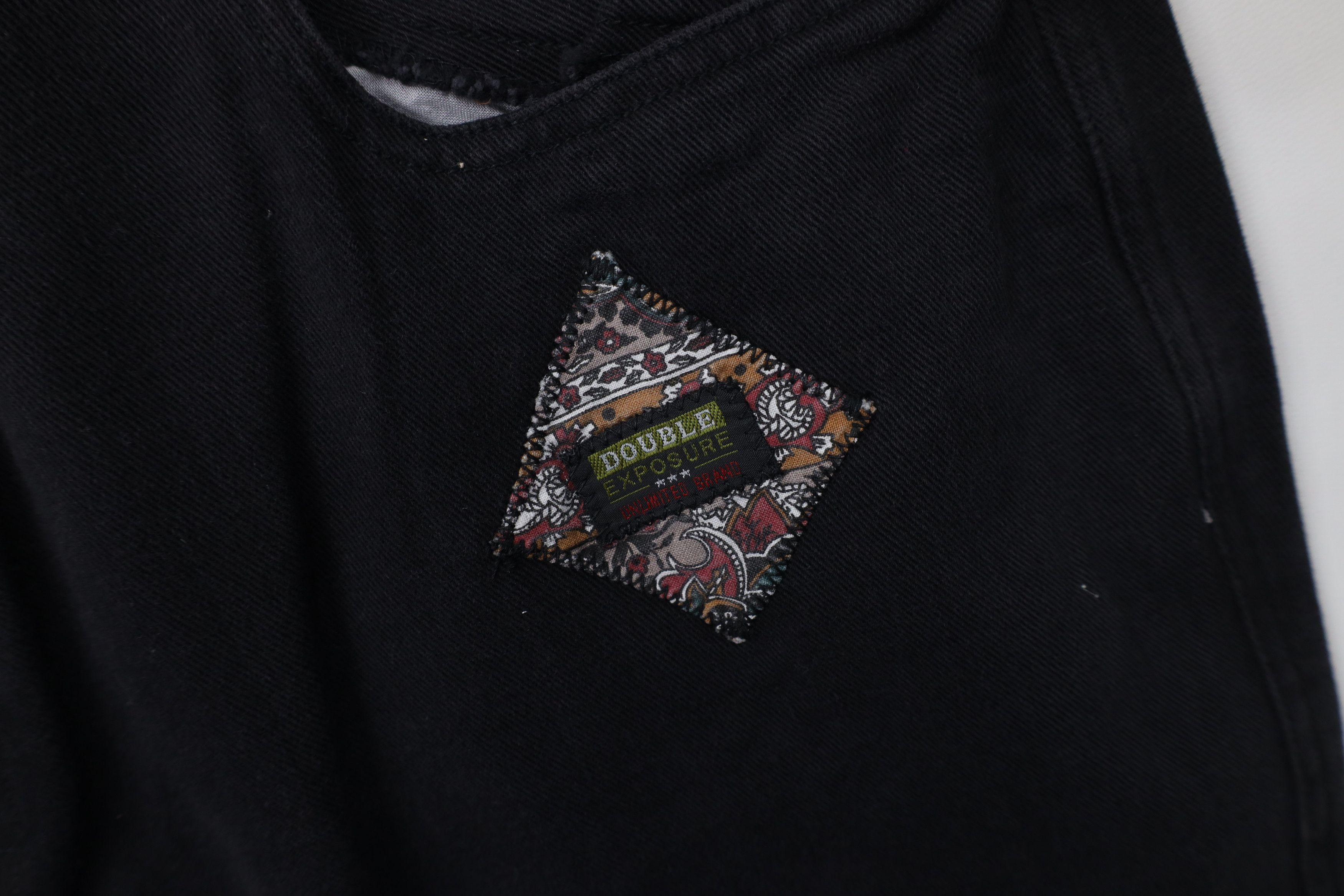 Vintage Deadstock Vintage 90s Streetwear Paisley Baggy Denim Jeans Size US 38 / EU 54 - 6 Thumbnail