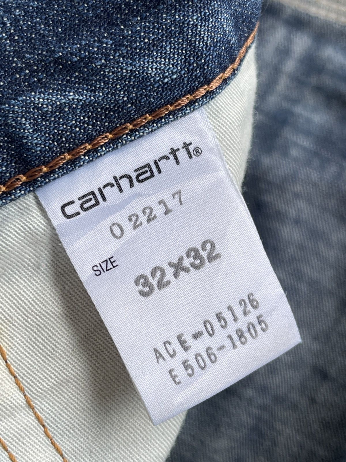 Carhartt Vintage Carhartt Distressed Selvedge Denim Size US 32 / EU 48 - 18 Thumbnail
