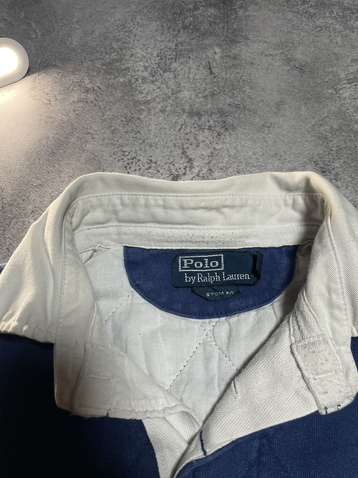 Polo Ralph Lauren Vtg Polo Ralph Lauren 90s Heavyweight Striped Rugby LS Size US M / EU 48-50 / 2 - 5 Thumbnail
