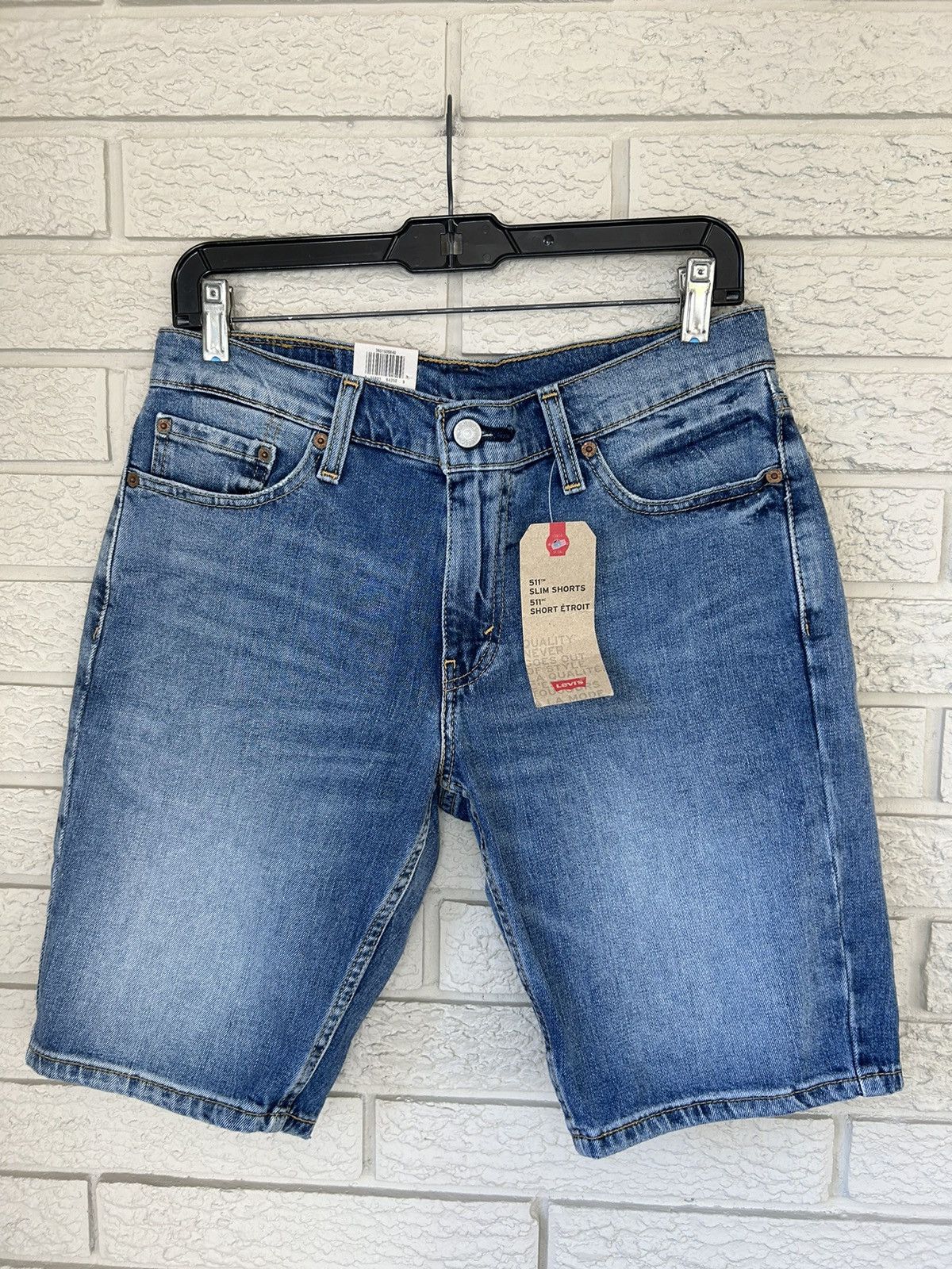 Levi's × Vintage Vintage Levis 511 Jorts BNWT Size US 30 / EU 46 - 4 Thumbnail