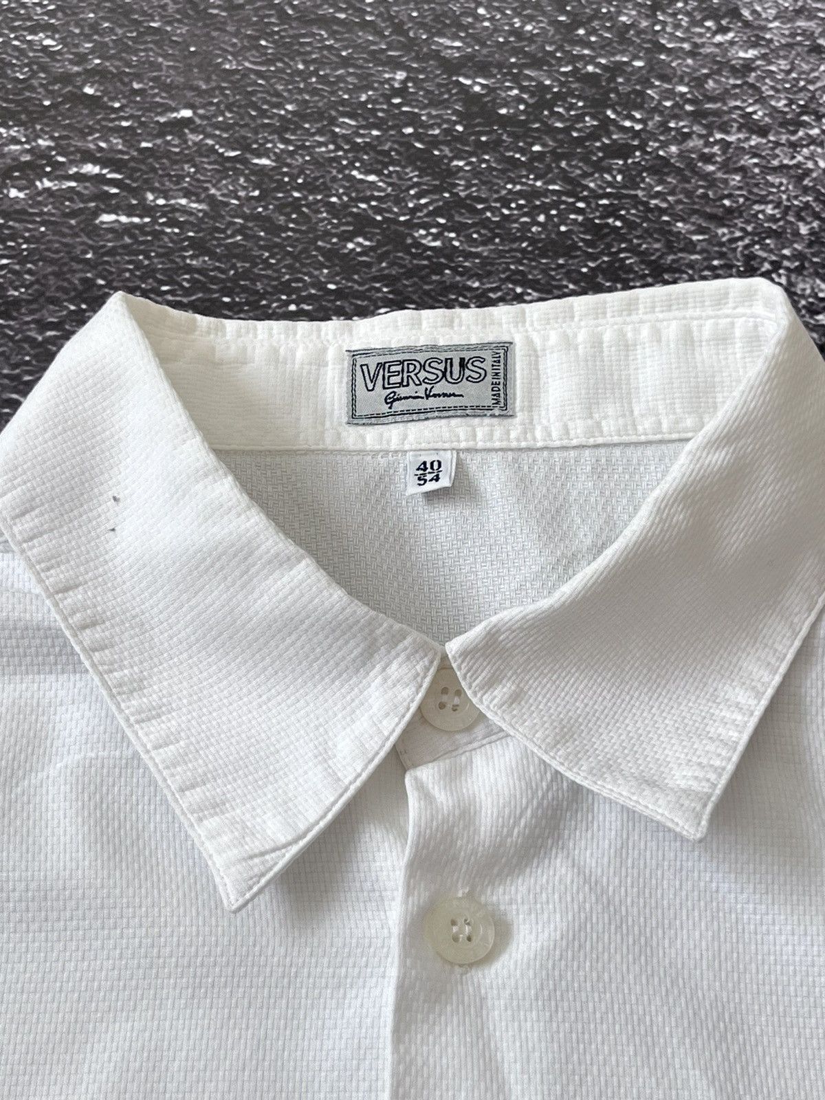 Versus Versace Versace Versus Business Fit Cotton Shirt | Vintage Size US L / EU 52-54 / 3 - 4 Thumbnail