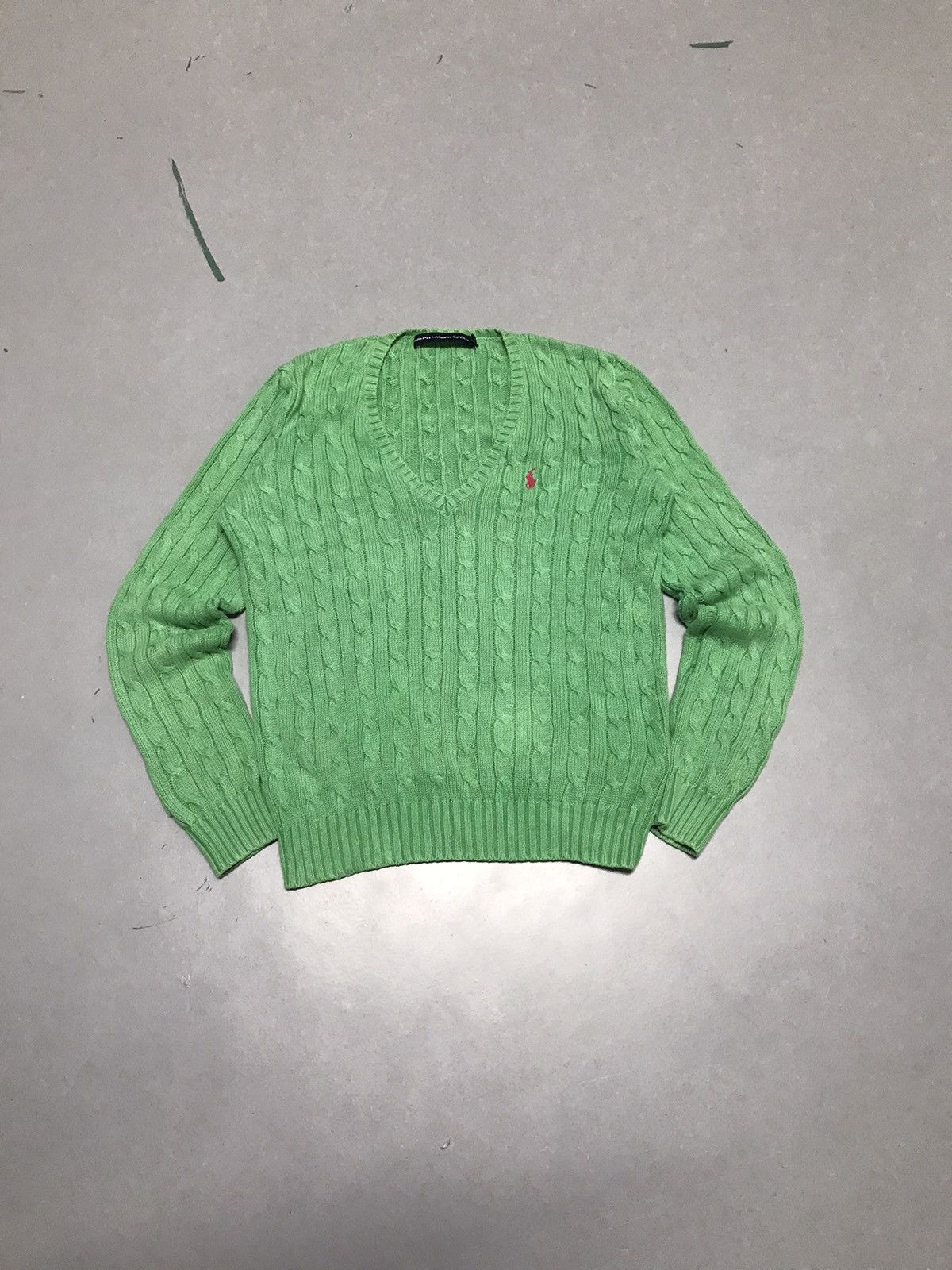 Polo Ralph Lauren Vintage polo Ralph Lauren knit sweater Size US XXS / EU 40 - 1 Thumbnail