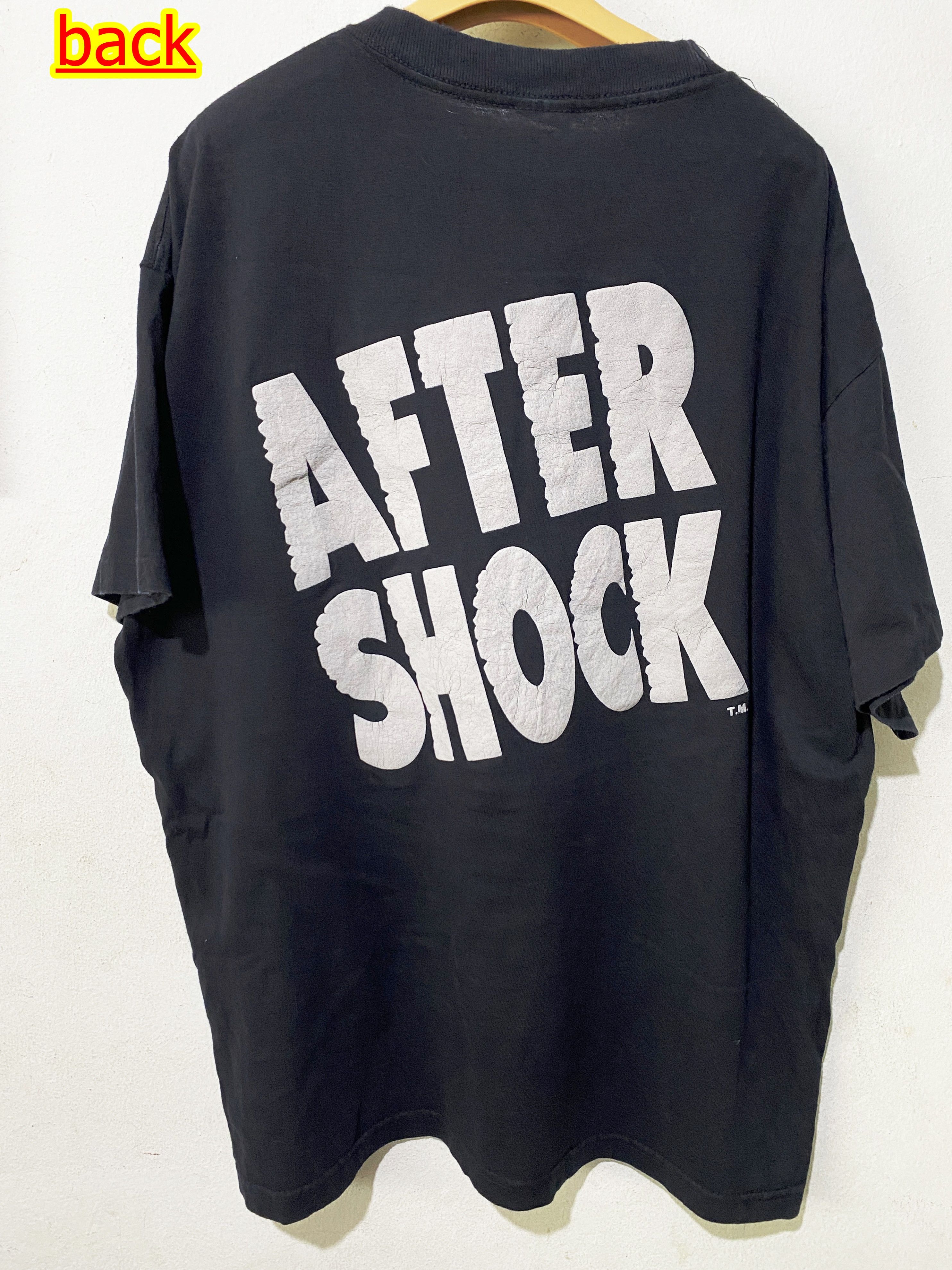 Vintage Vintage 90s After Shock Shirt Size US XL / EU 56 / 4 - 1 Thumbnail