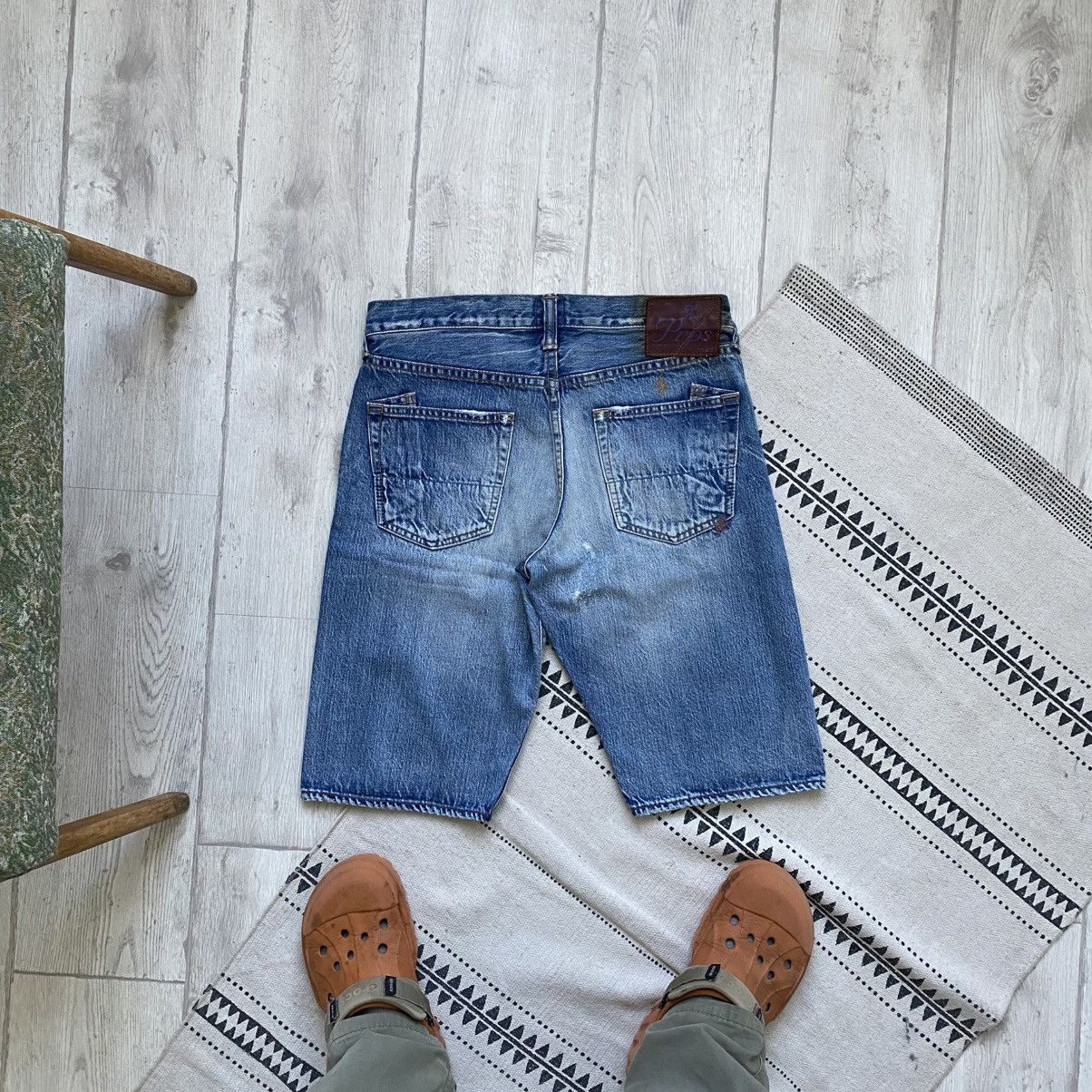 Prps Vintage Japanese Prps denim shorts jeans distressed Size US 29 - 1 Thumbnail