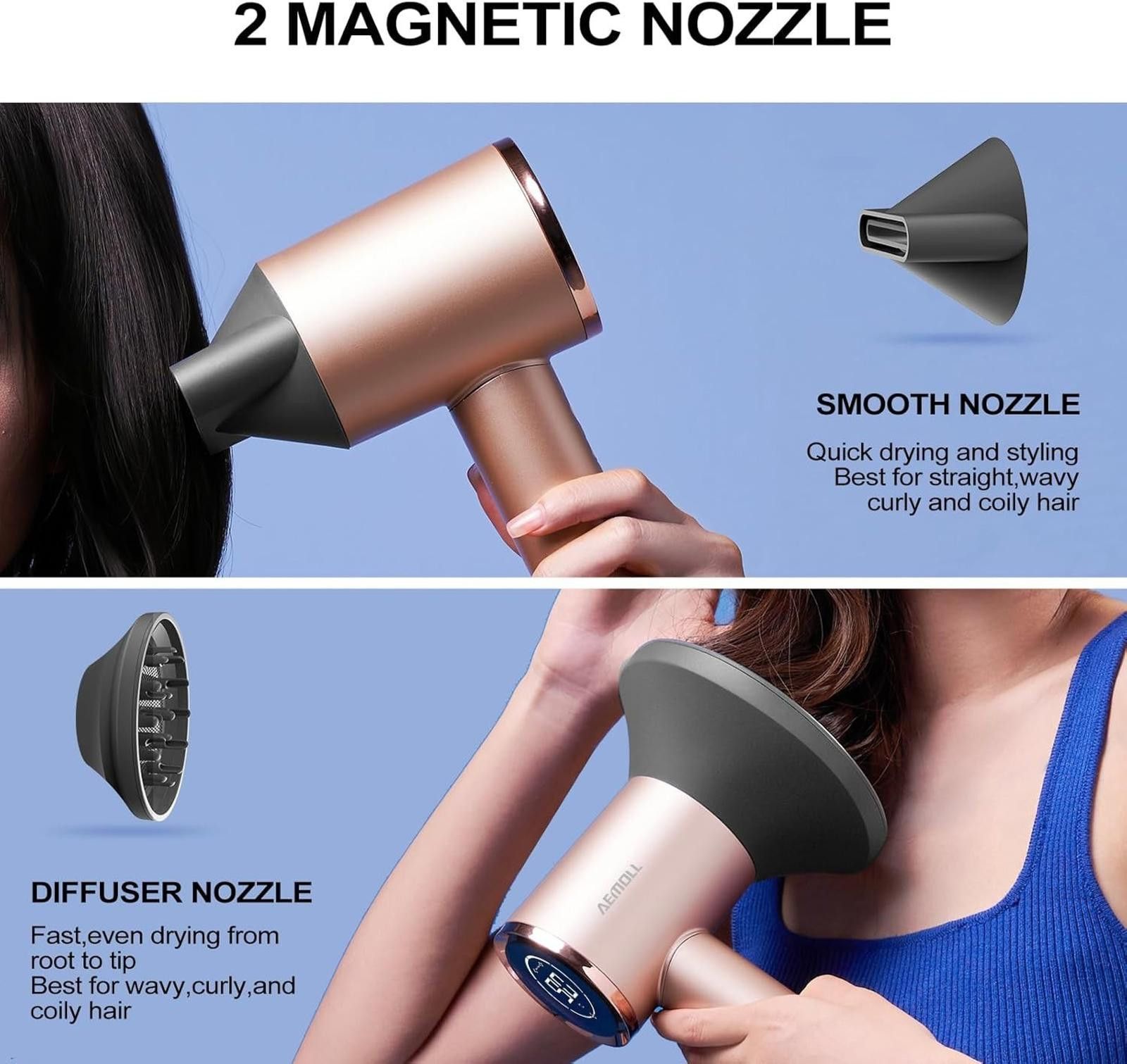 Other Professional High-Speed Negative Ionic Care Blow Dryer Size ONE SIZE - 8 Thumbnail