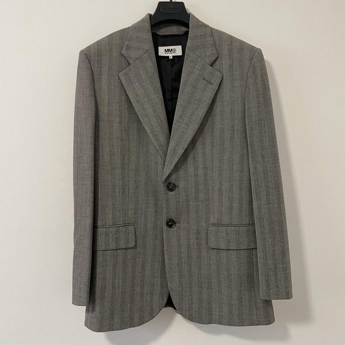 【特別送料無料！】 Martin by MM6 Margiela Maison Margiela Blazer Striped Grey その他
