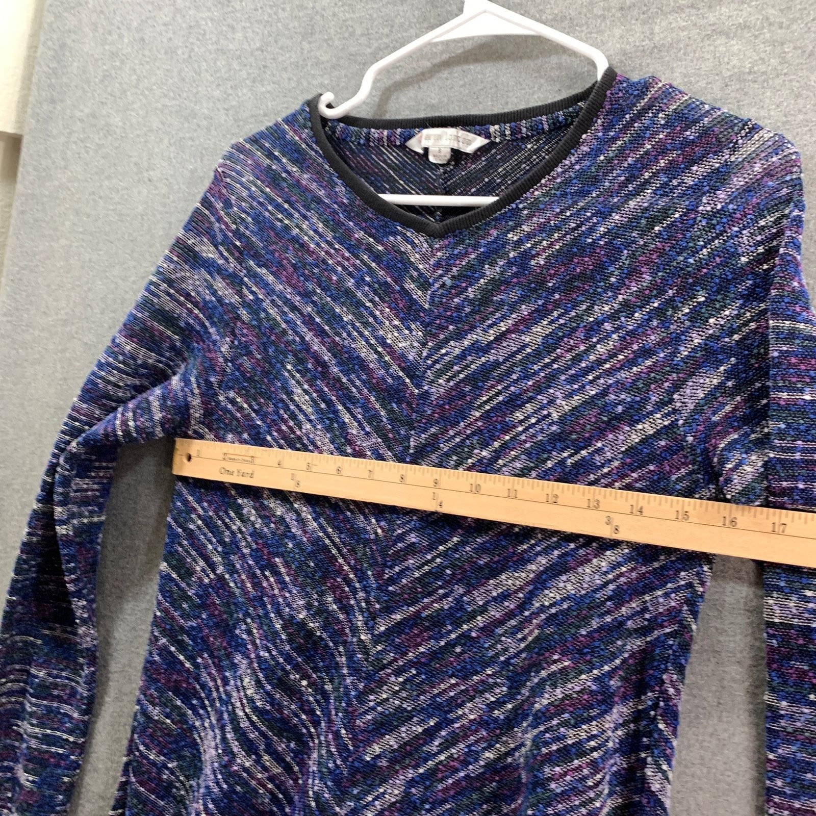 Other Erin London Shirt Women Small Blue Long Sleeve Shirt Ladies Size S / US 4 / IT 40 - 4 Thumbnail