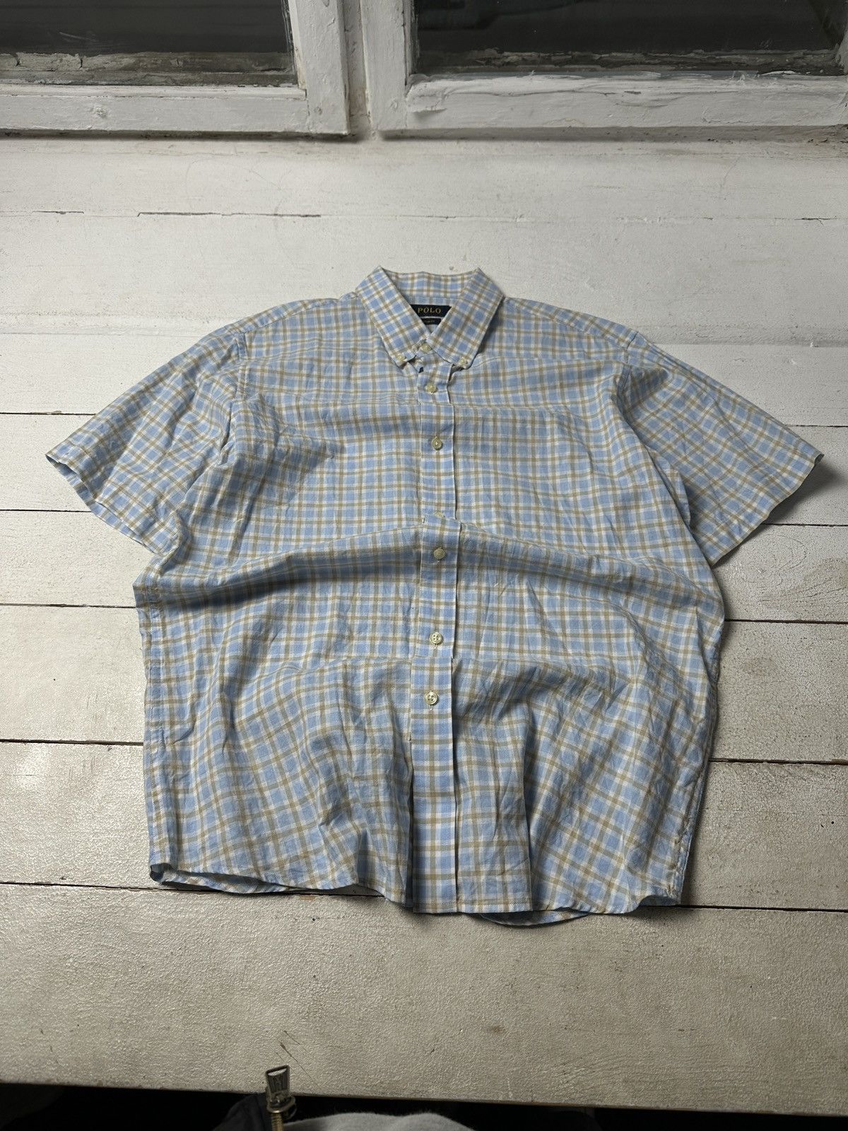 Polo Ralph Lauren 🚨 VNTG Y2K Polo Ralph Lauren Shirt LUXURY RARE SHORT SLEEVE Size US M / EU 48-50 / 2 - 1 Thumbnail