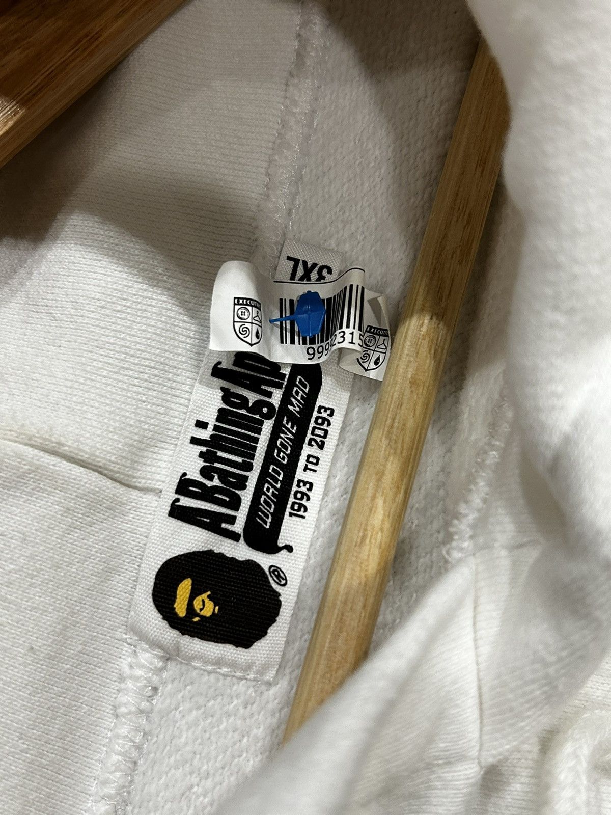 Bape Bape Ape Outline College Hoodie Size US XXL / EU 58 / 5 - 4 Thumbnail