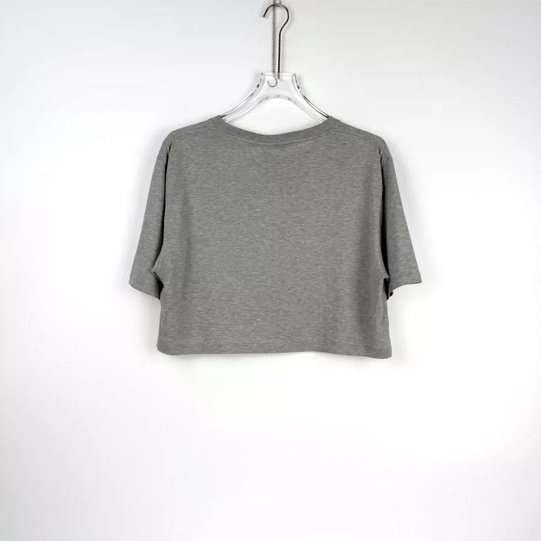 Celine Gray large logo short sleeve T-shirt Size L / US 10 / IT 46 - 4 Thumbnail
