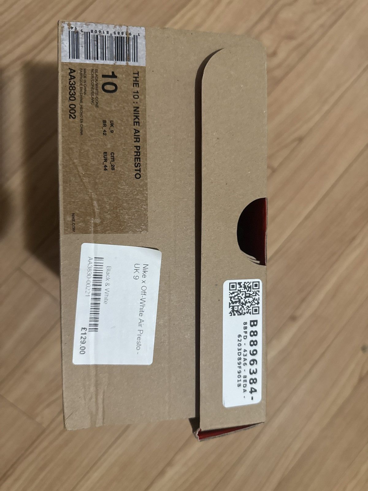 Nike × Off-White Black OFF WHITE prestos Size US 10 / EU 43 - 6 Thumbnail