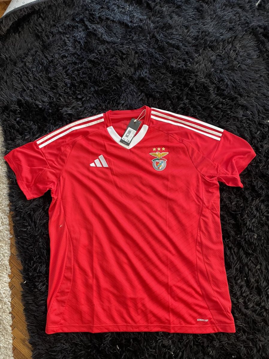 Adidas Adidas Benfica Home Jersey Sagres Size US XXL / EU 58 / 5 - 1 Thumbnail