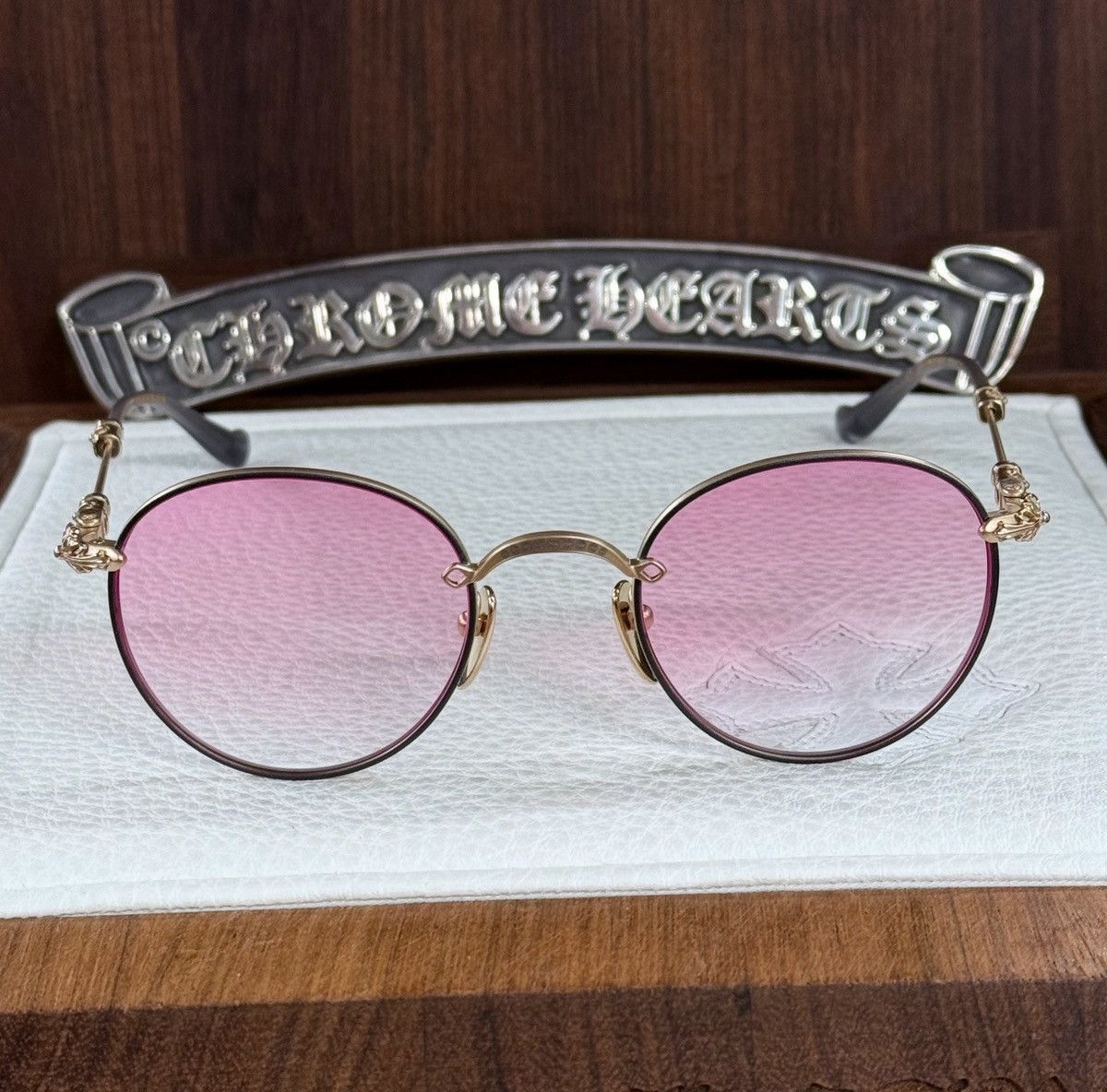 Chrome Hearts Chrome Hearts BUBBA - A 1/1 Sunglasses Size ONE SIZE - 3 Thumbnail