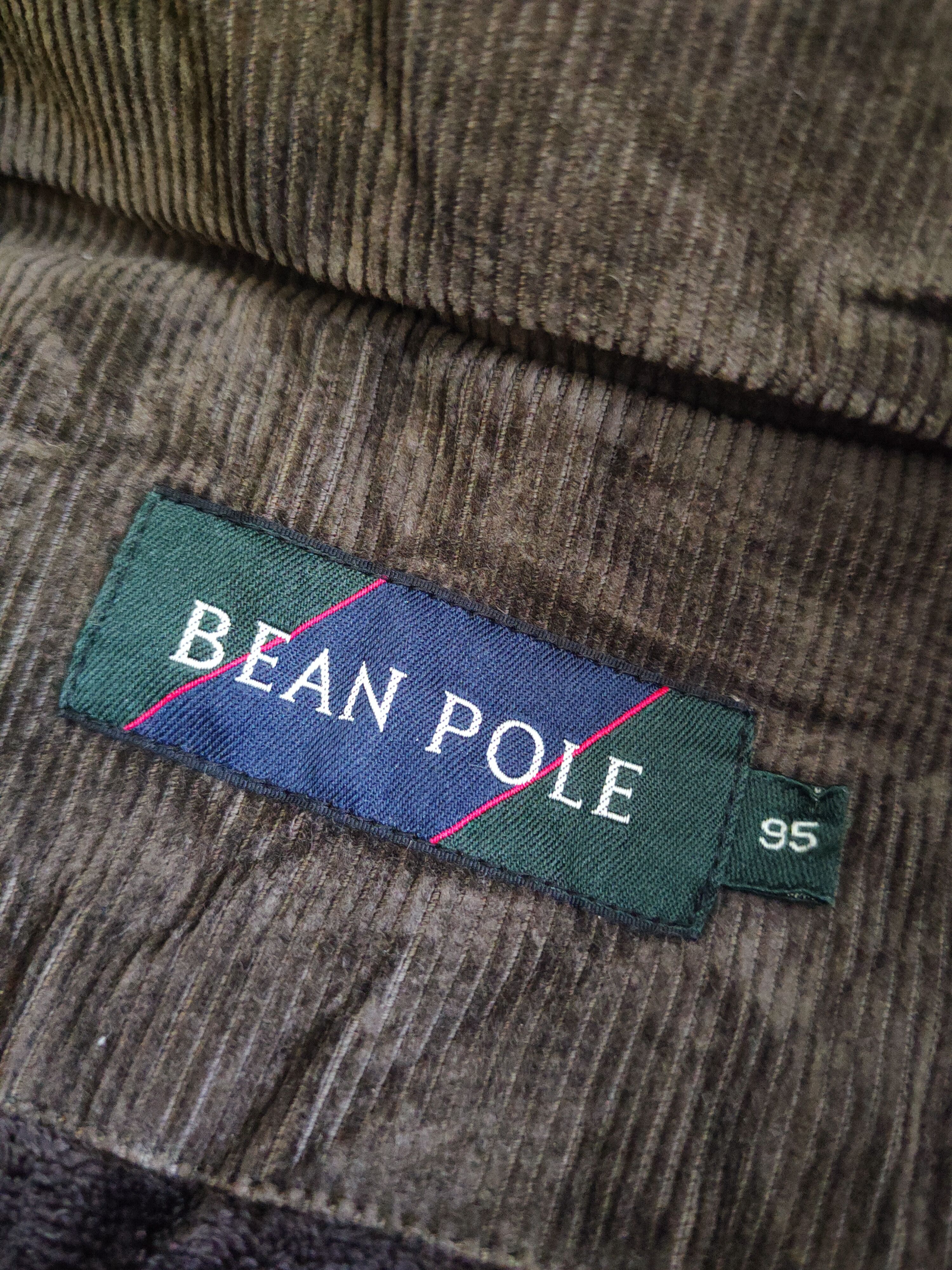 BEANPOLE DLL Bean Pole Dark Brown Corduroy Jackets #W165 Size US L / EU 52-54 / 3 - 14 Thumbnail