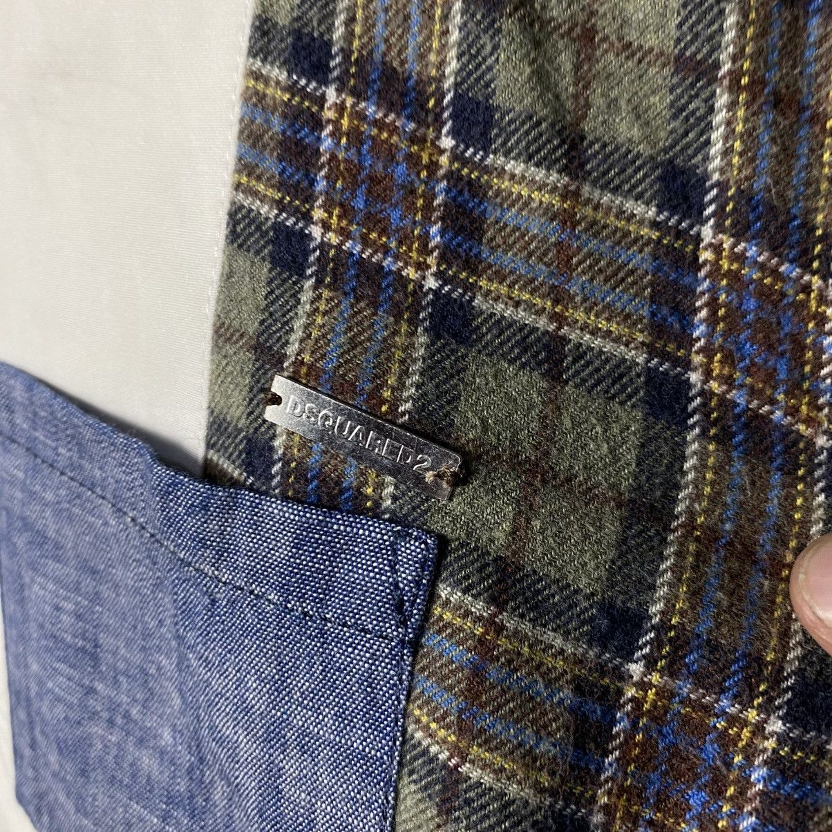 Designer × Dsquared2 Dsquared2 unique 3 materials shirt Size US L / EU 52-54 / 3 - 5 Thumbnail