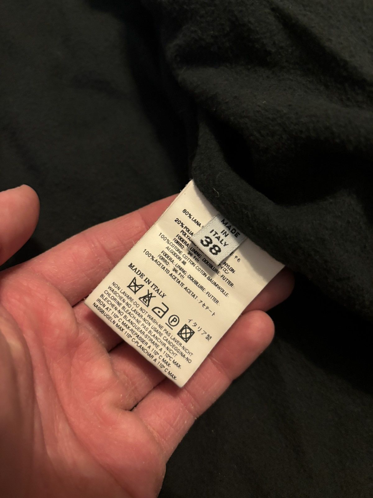 Maison Margiela Maison Margiela MM6 Wool Zip Jacket Dark Navy Blue Size XS / US 0-2 / IT 36-38 - 5 Thumbnail