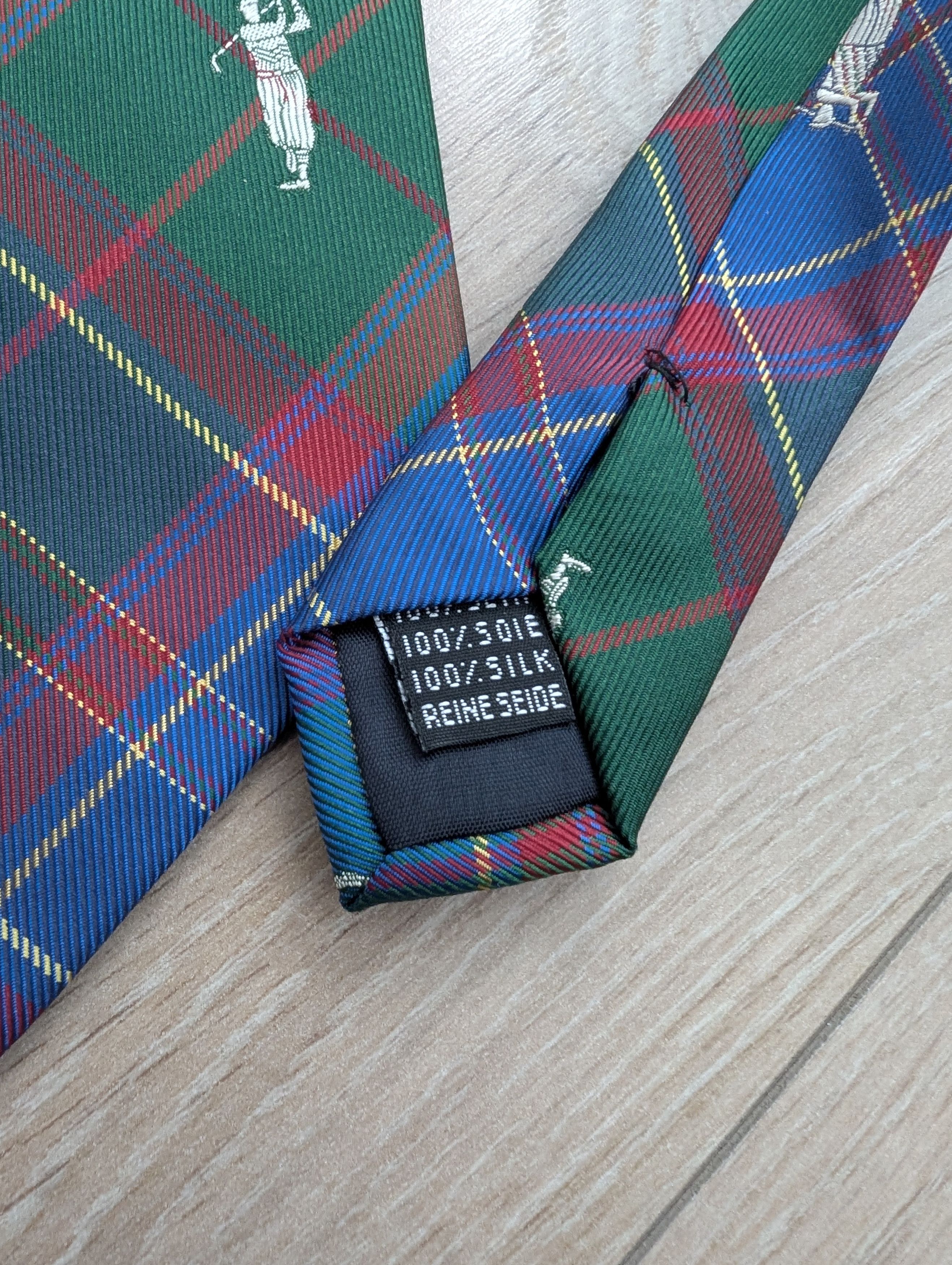 Bally Bally nice tie golf print Size ONE SIZE - 5 Thumbnail