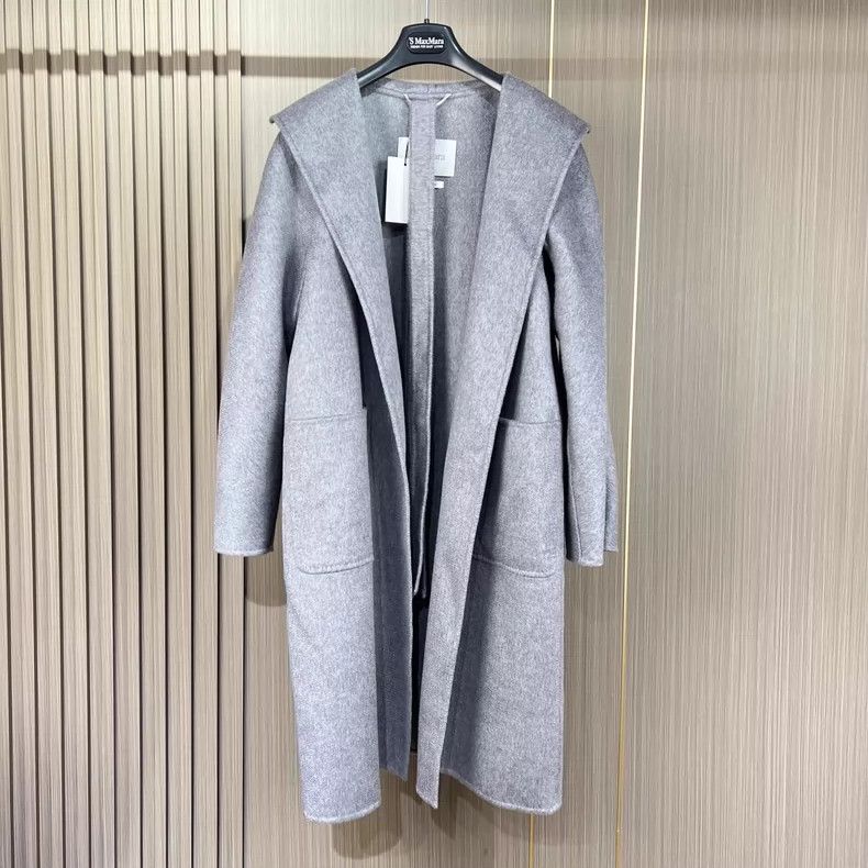 Max Mara Maxmara Ludmilla Gray Cashmere Coat -dmc Size US M / EU 48-50 / 2 - 1 Thumbnail
