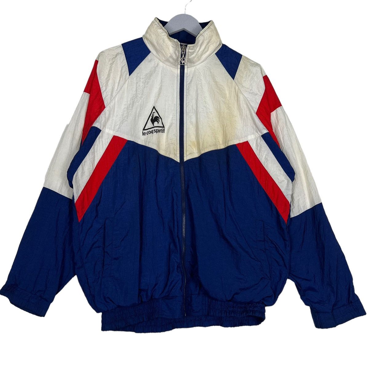 Le Coq Sportif 🔥 VINTAGE LE COP SPORTIF TRAINER JACKET Size US L / EU 52-54 / 3 - 1 Thumbnail
