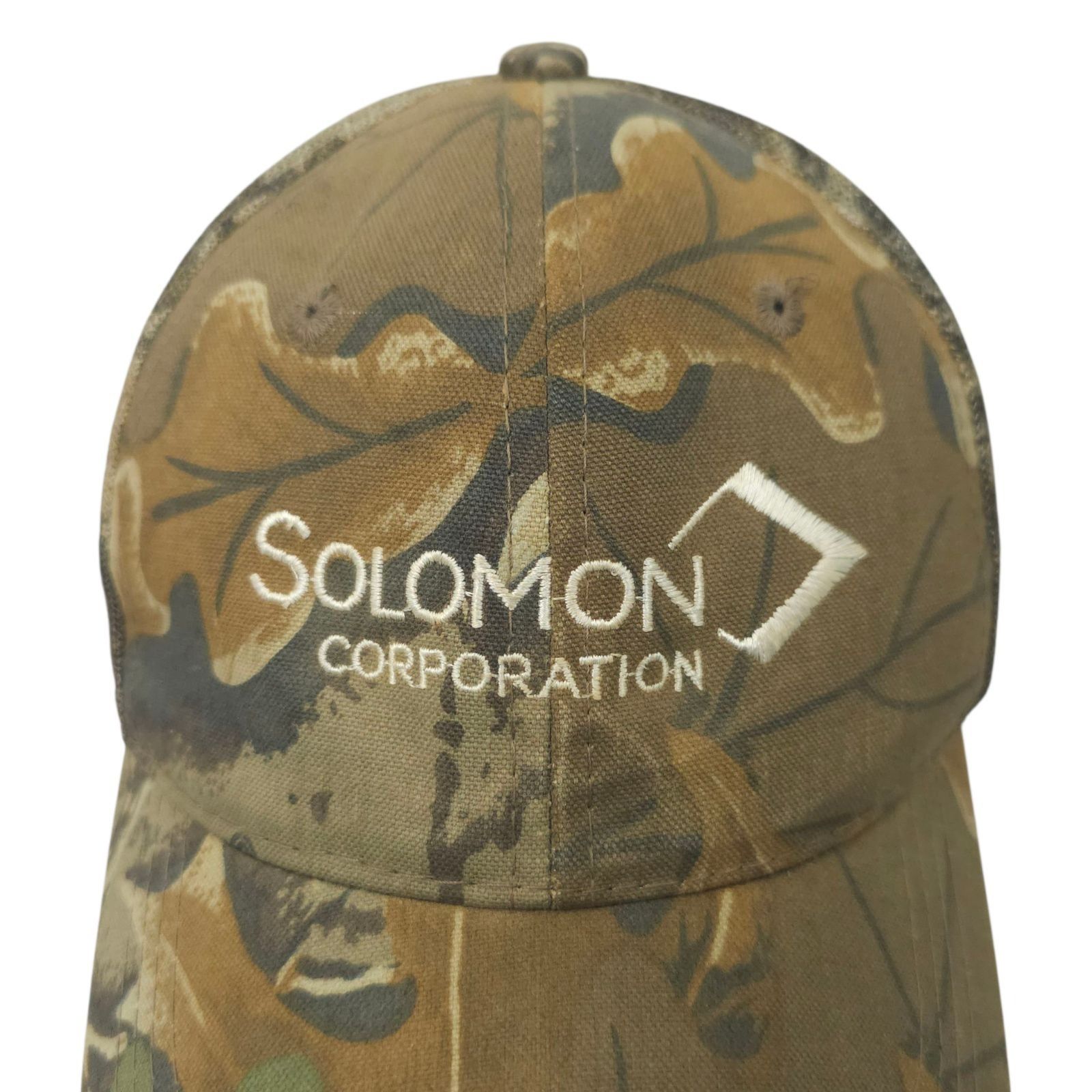 Other Solomon Corporation Mesh Camo Strapback Cap Hat Trucker Hunt Size ONE SIZE - 7 Thumbnail