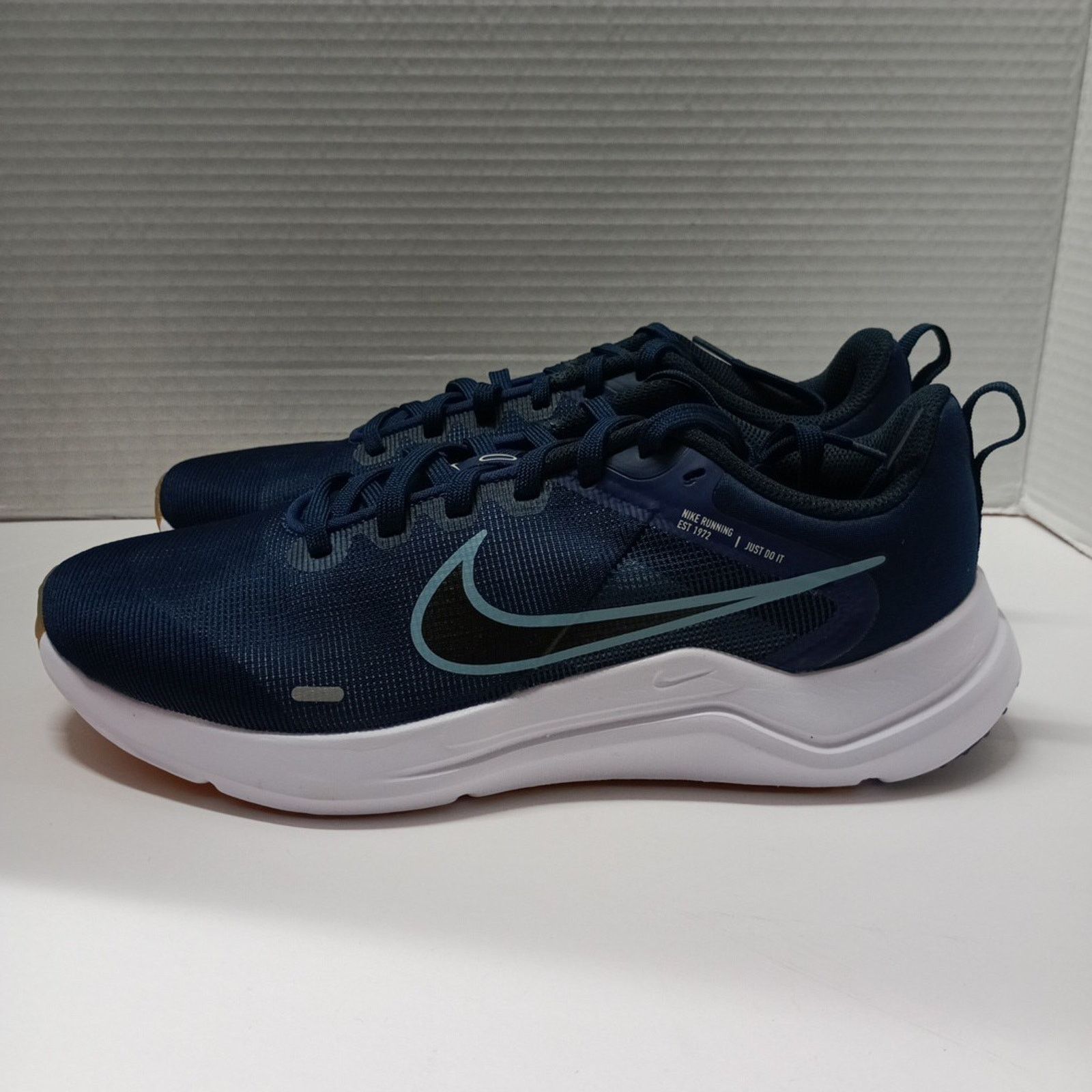 Nike Nike Downshifter 12 Men Running Shoes Size 8.5 Midnight Navy Size US 8.5 / EU 41-42 - 3 Thumbnail