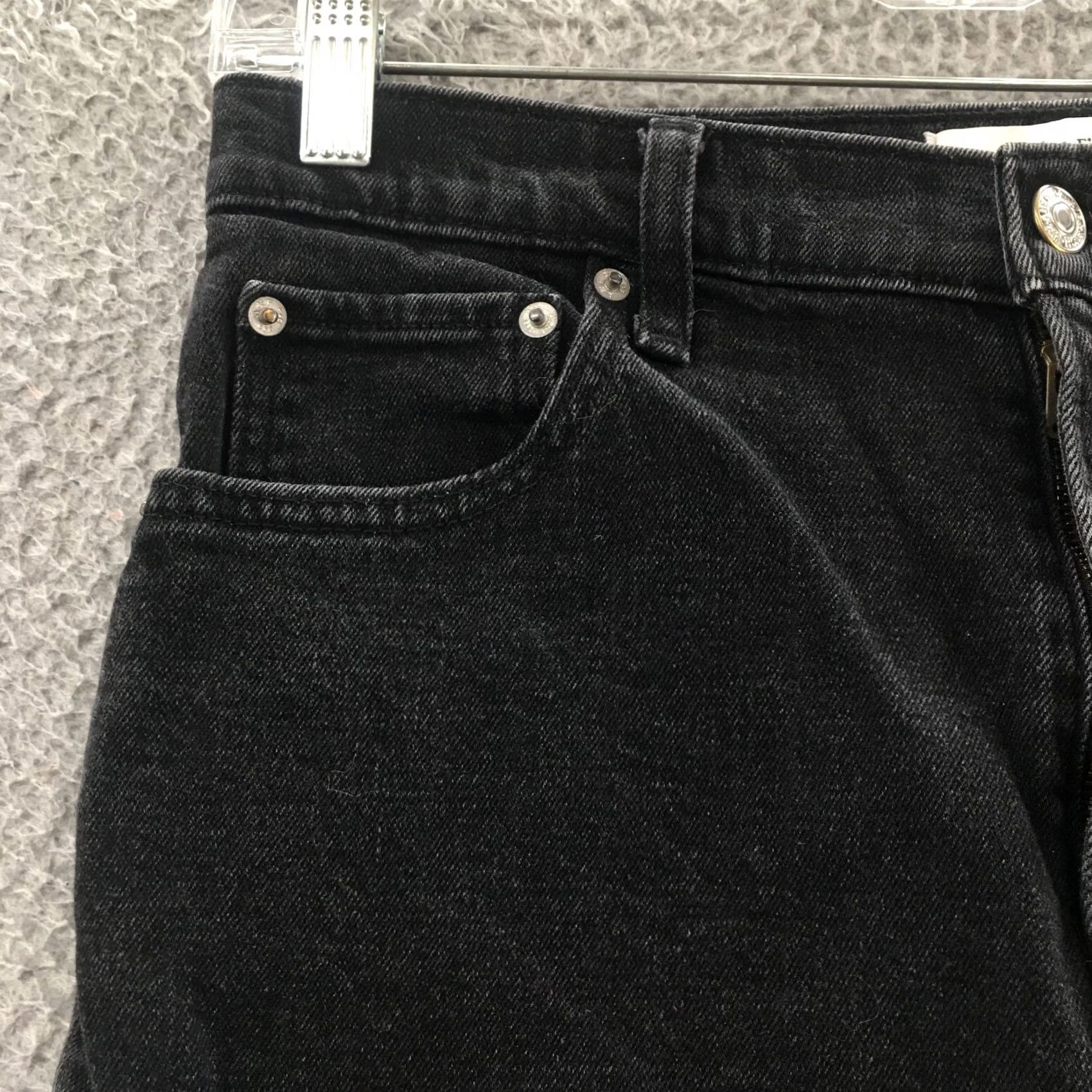 Abercrombie & Fitch Abercrombie & Fitch Skinny Jeans Womens High Rise Black Denim 30x25 Size 28" / US 6 / IT 42 - 4 Thumbnail