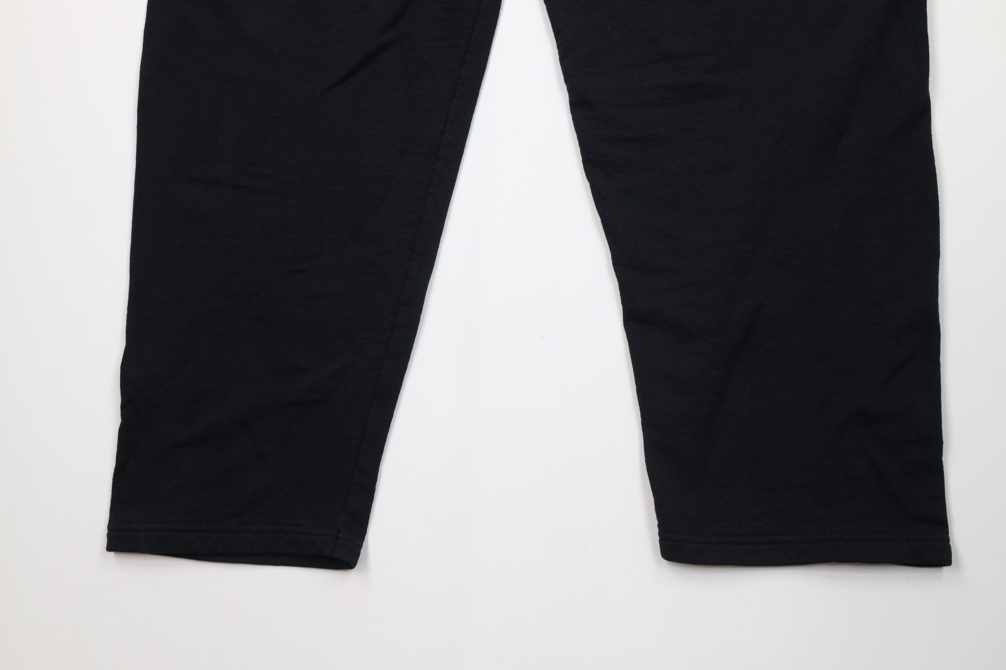 Vintage Vintage 90s Y2K Streetwear Wide Leg Sweatpants Pants Black Size US 38 / EU 54 - 4 Thumbnail