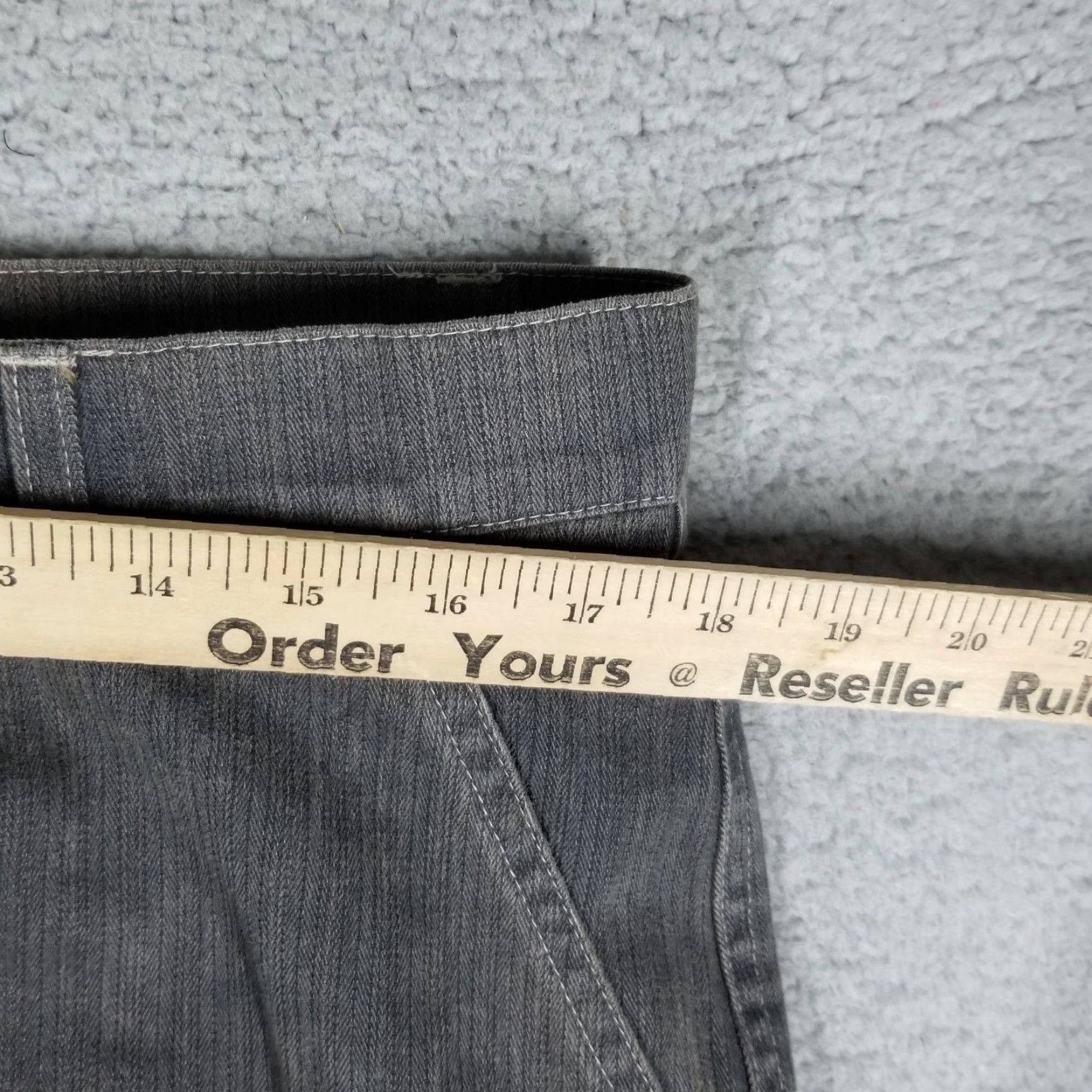 Vintage KÜHL Utility Pants Mens 38x32 Gray Casual Workwear Cotton Articulated Knees Size US 38 / EU 54 - 4 Thumbnail